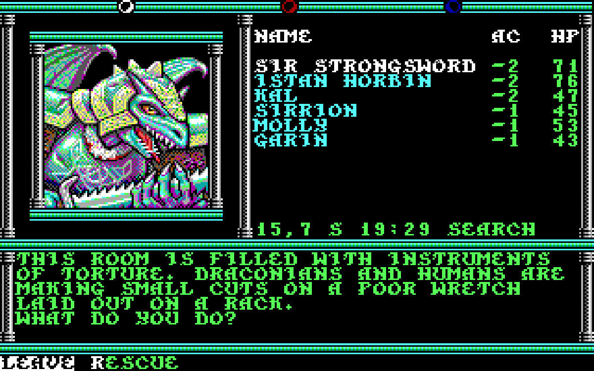 Dungeons & Dragons: Krynn Series screenshot 3