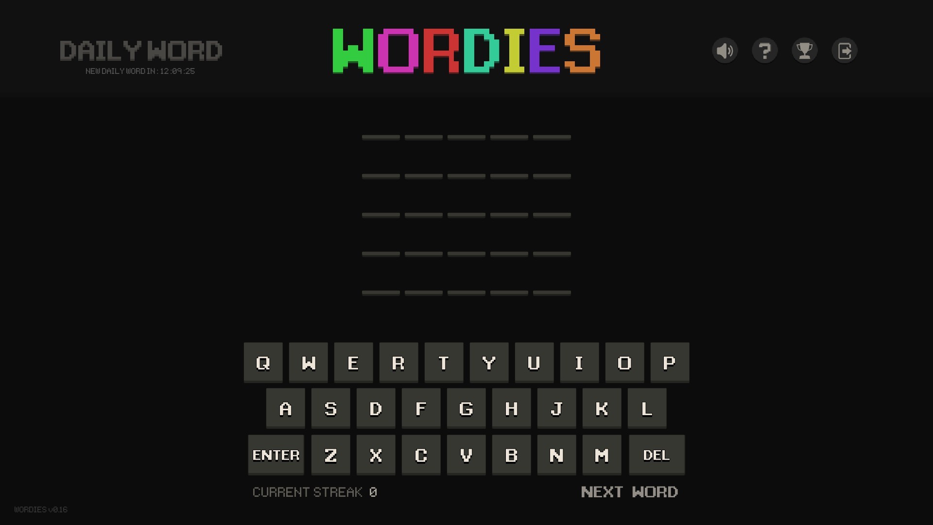 Wordies screenshot 1