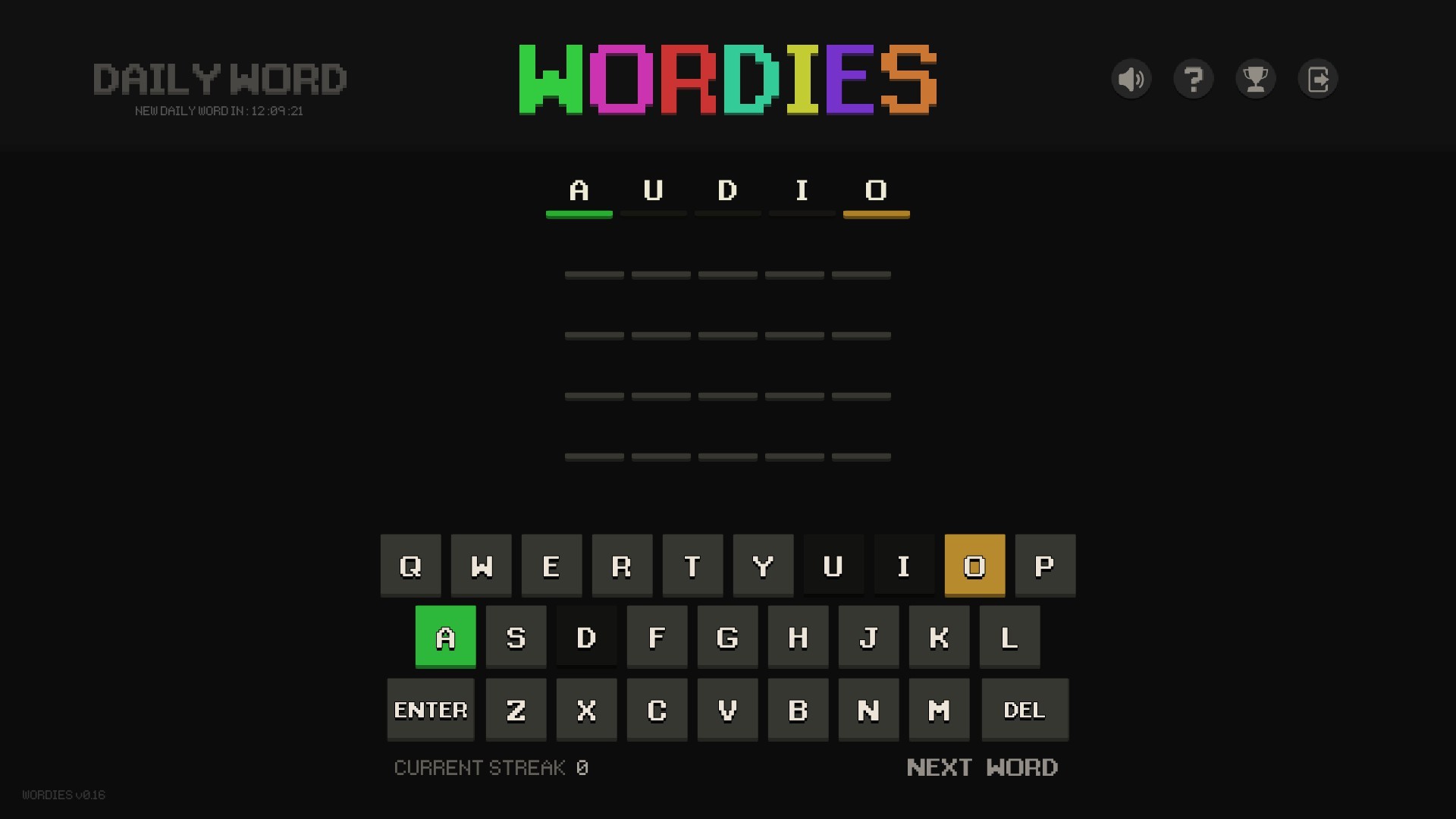 Wordies screenshot 2