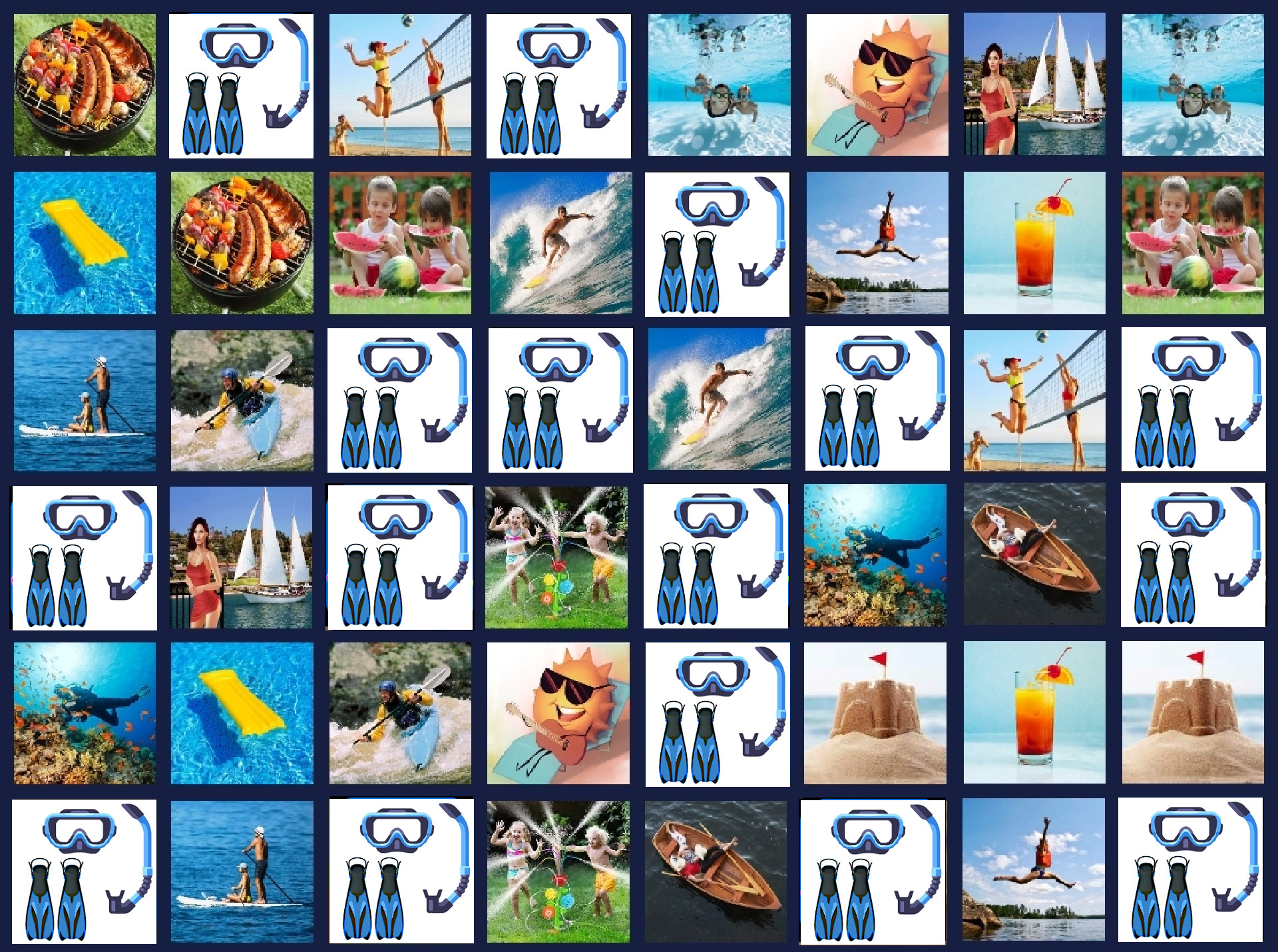 Memory Lost-Pairs - Summer Time screenshot 2
