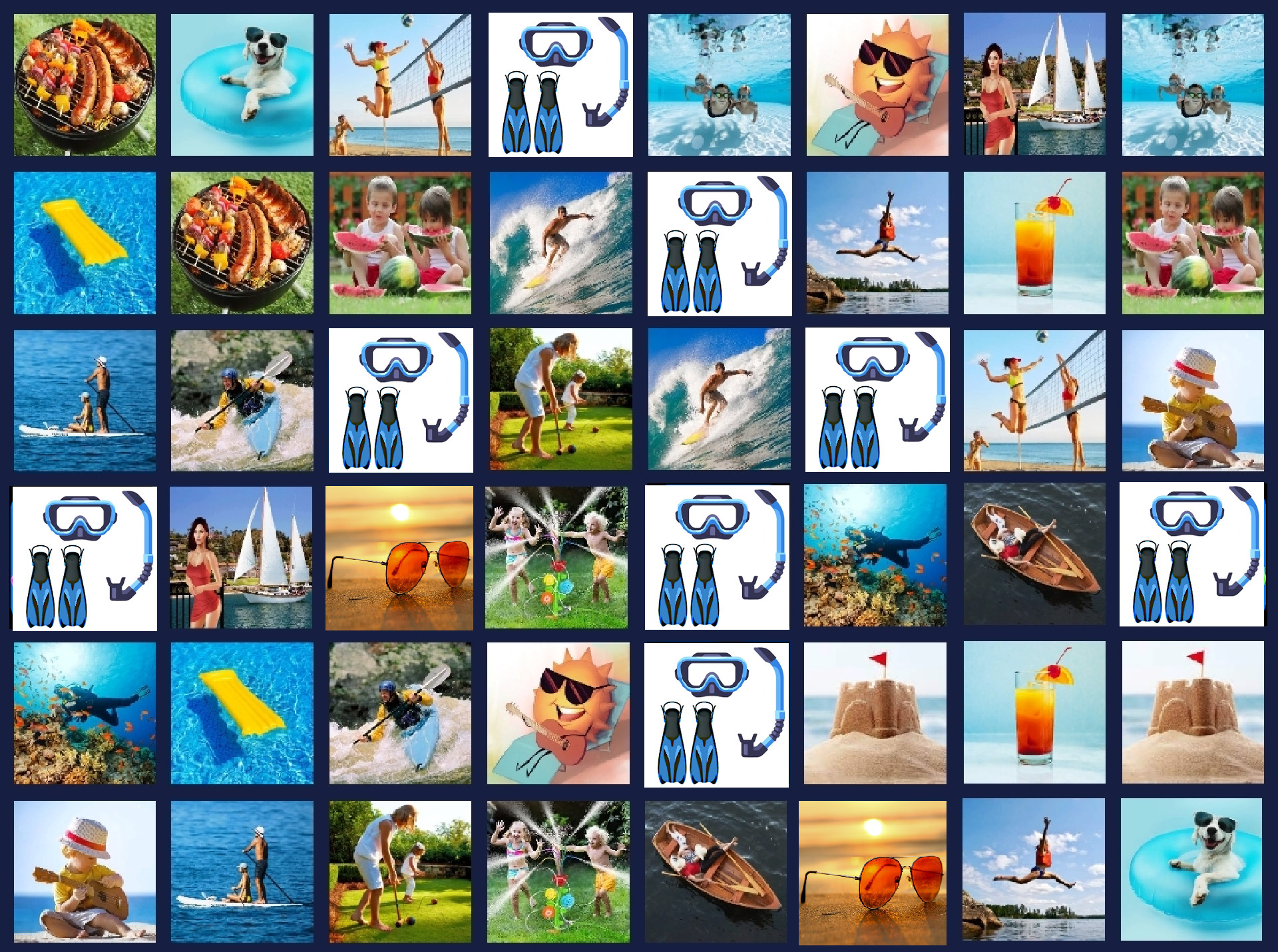 Memory Lost-Pairs - Summer Time screenshot 3