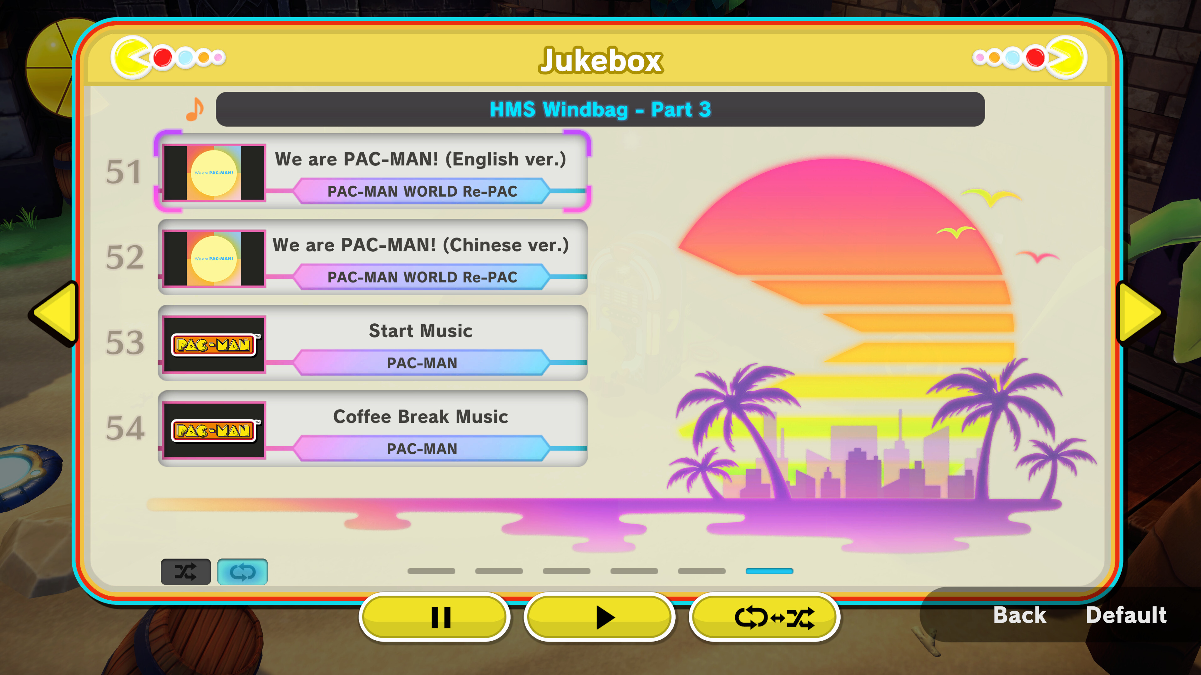 PAC-MAN WORLD Re-PAC - Jukebox screenshot 7