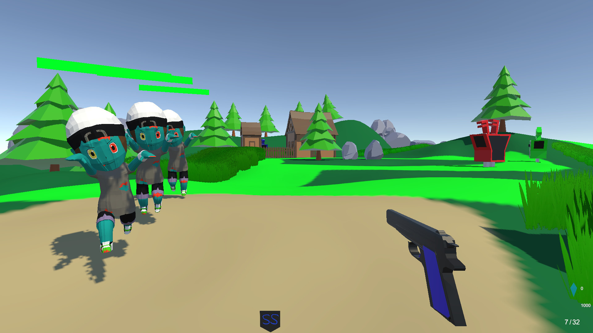 Four Elements: Zombies screenshot 1