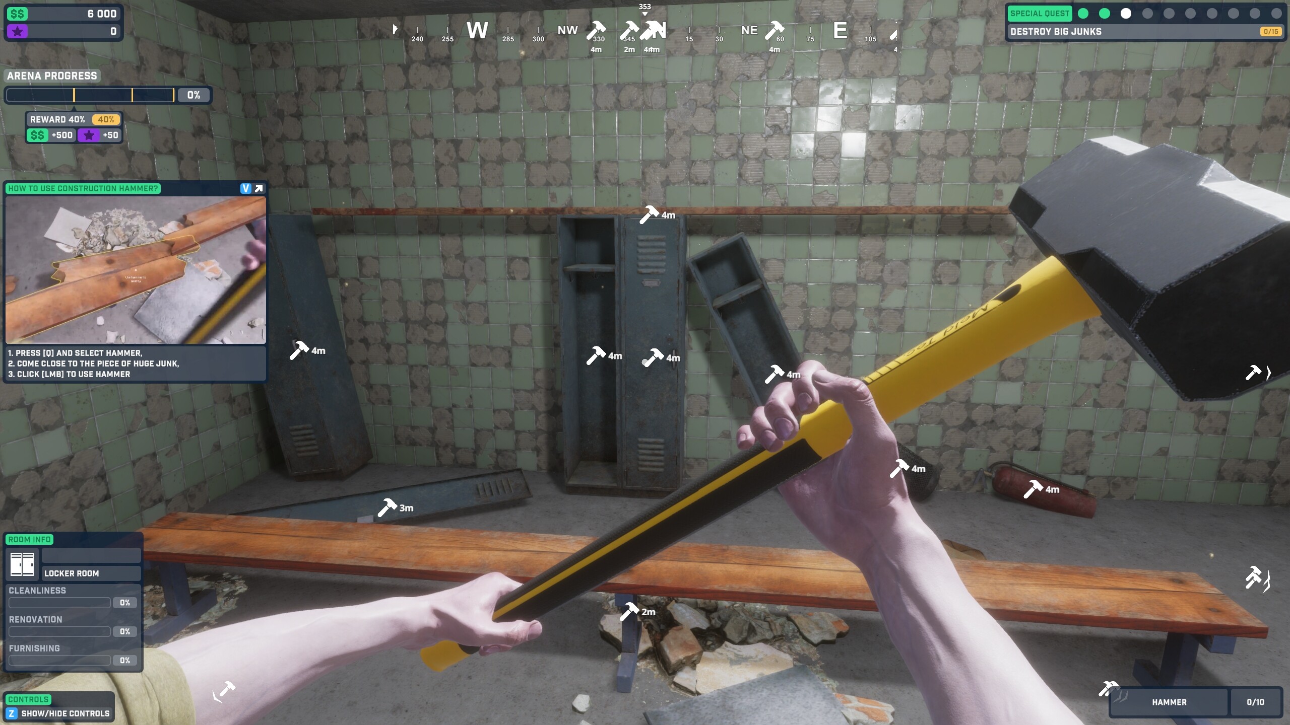 Arena Renovation - First Job screenshot 4