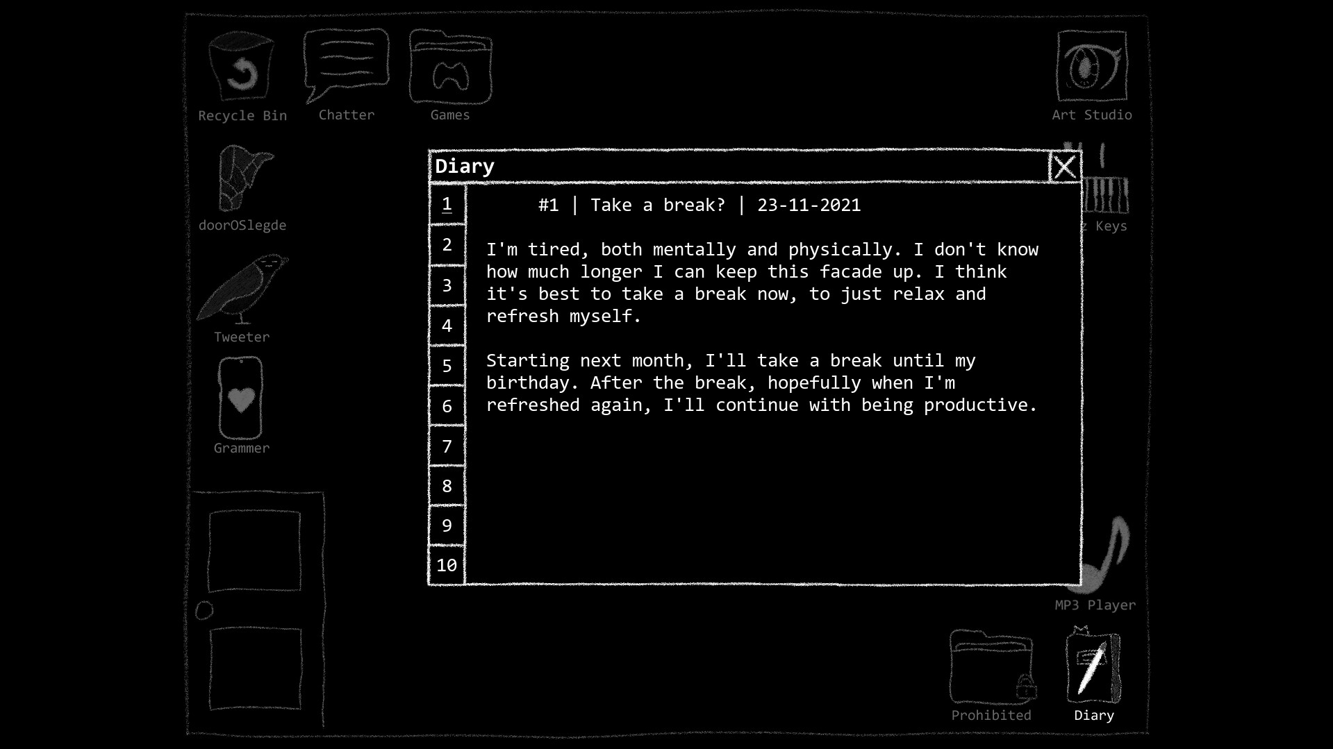 "LIFE" not found; screenshot 9