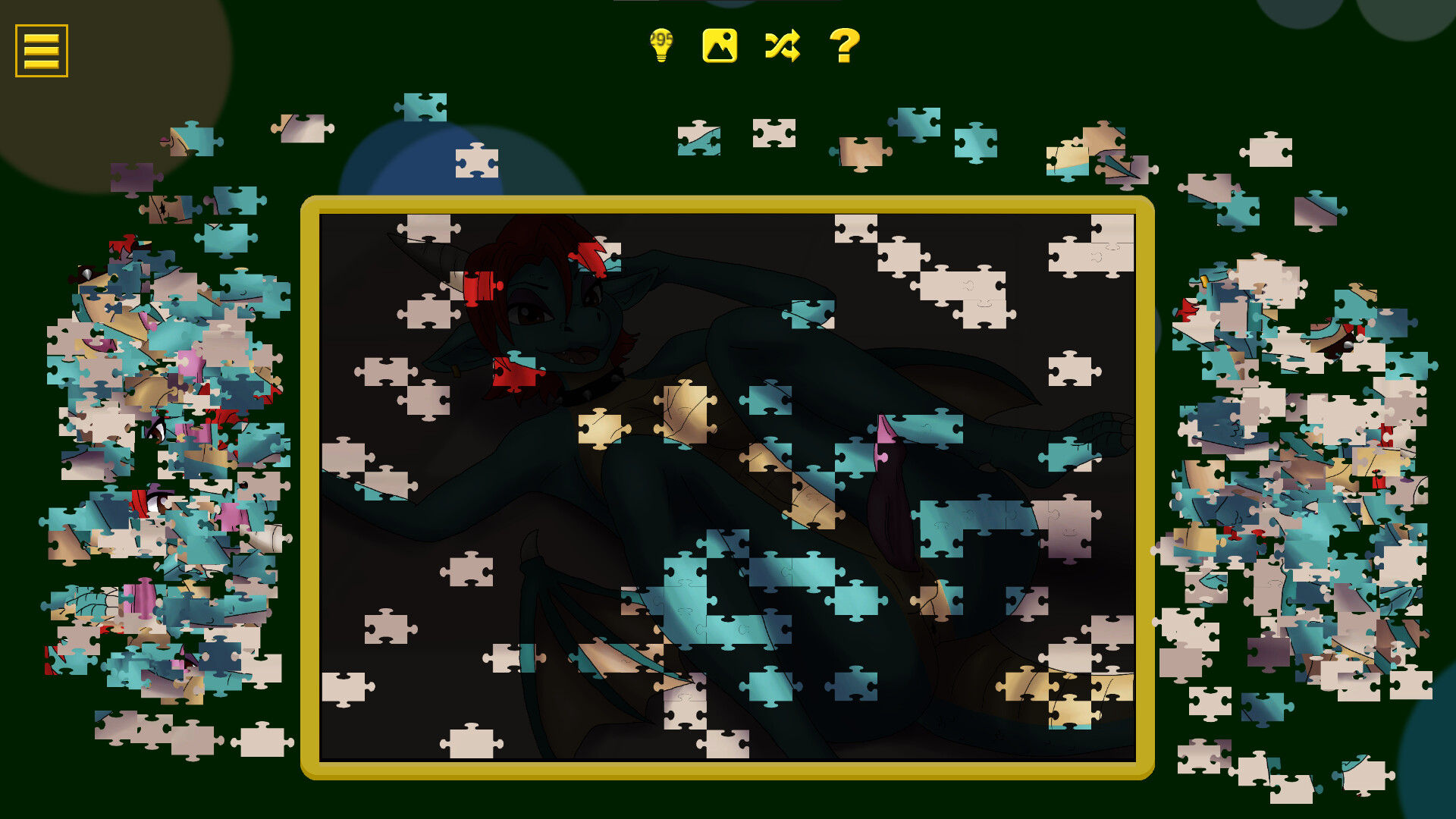 Furry Futanari Jigsaw screenshot 2