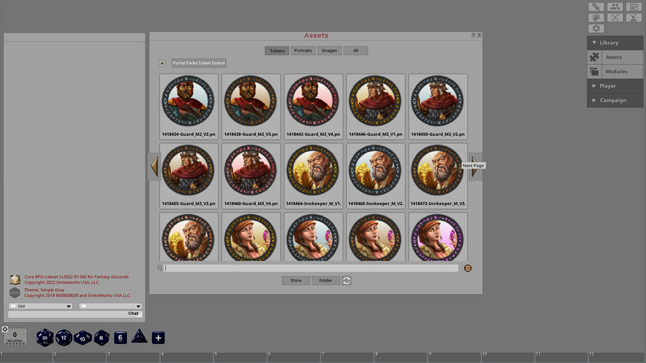 Fantasy Grounds - Around Town screenshot 2