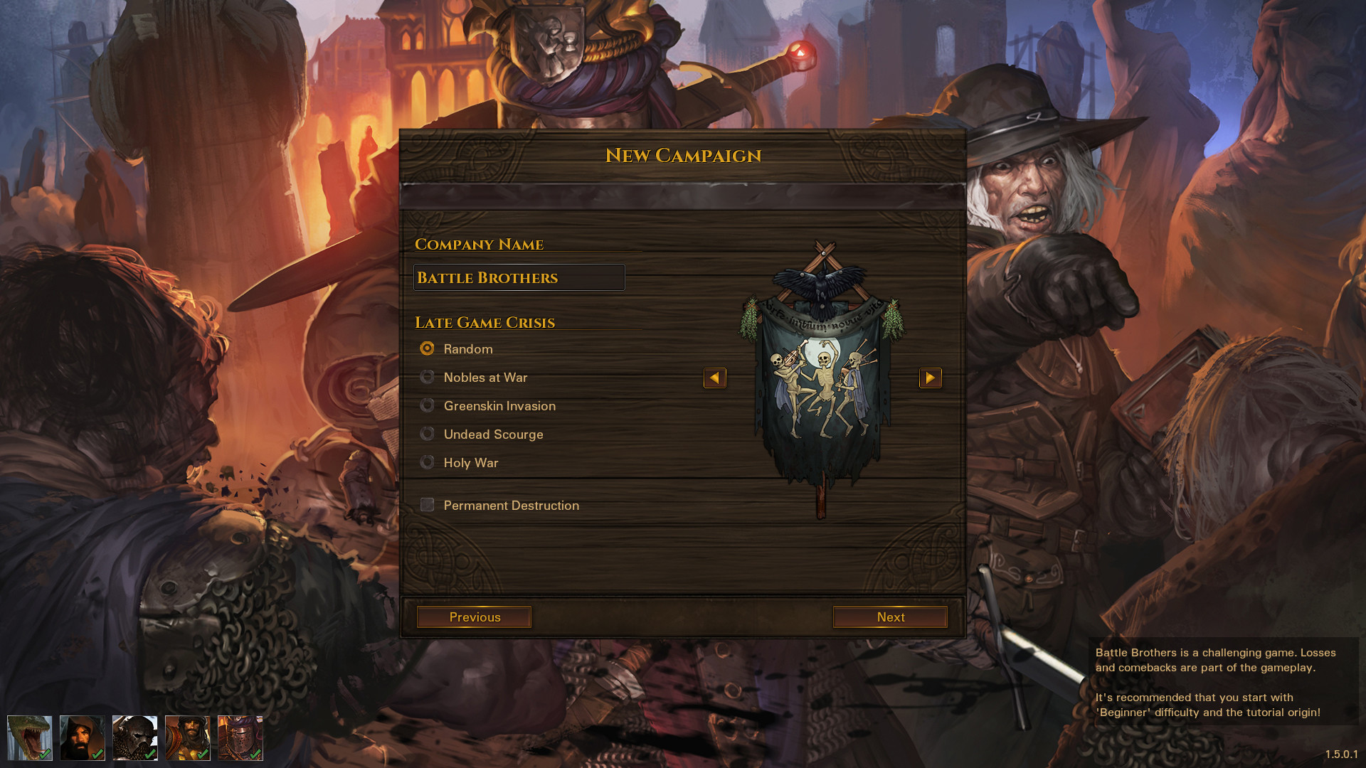 Battle Brothers - Of Flesh and Faith screenshot 4