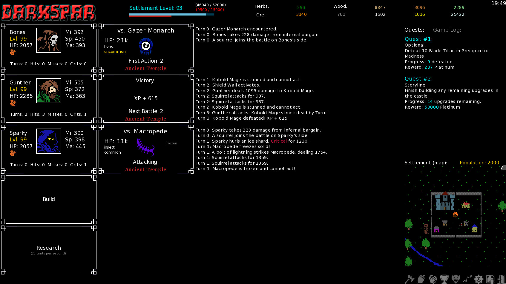 DarkSpar screenshot 2