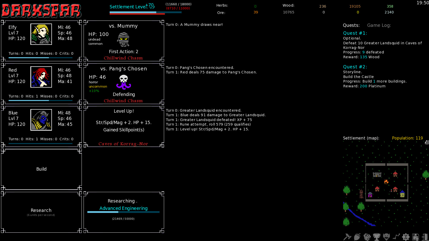 DarkSpar screenshot 1