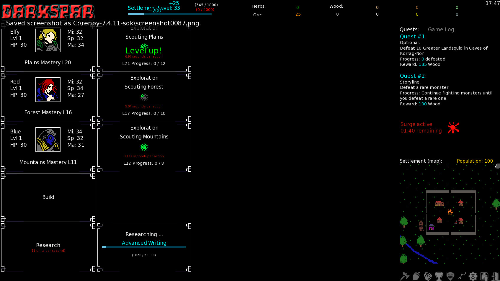 DarkSpar screenshot 4