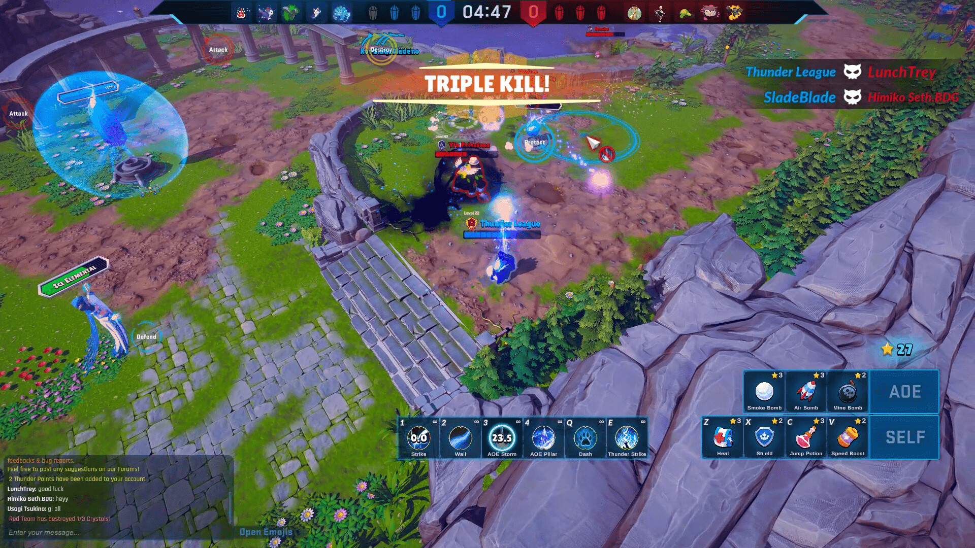 Thunder League screenshot 1