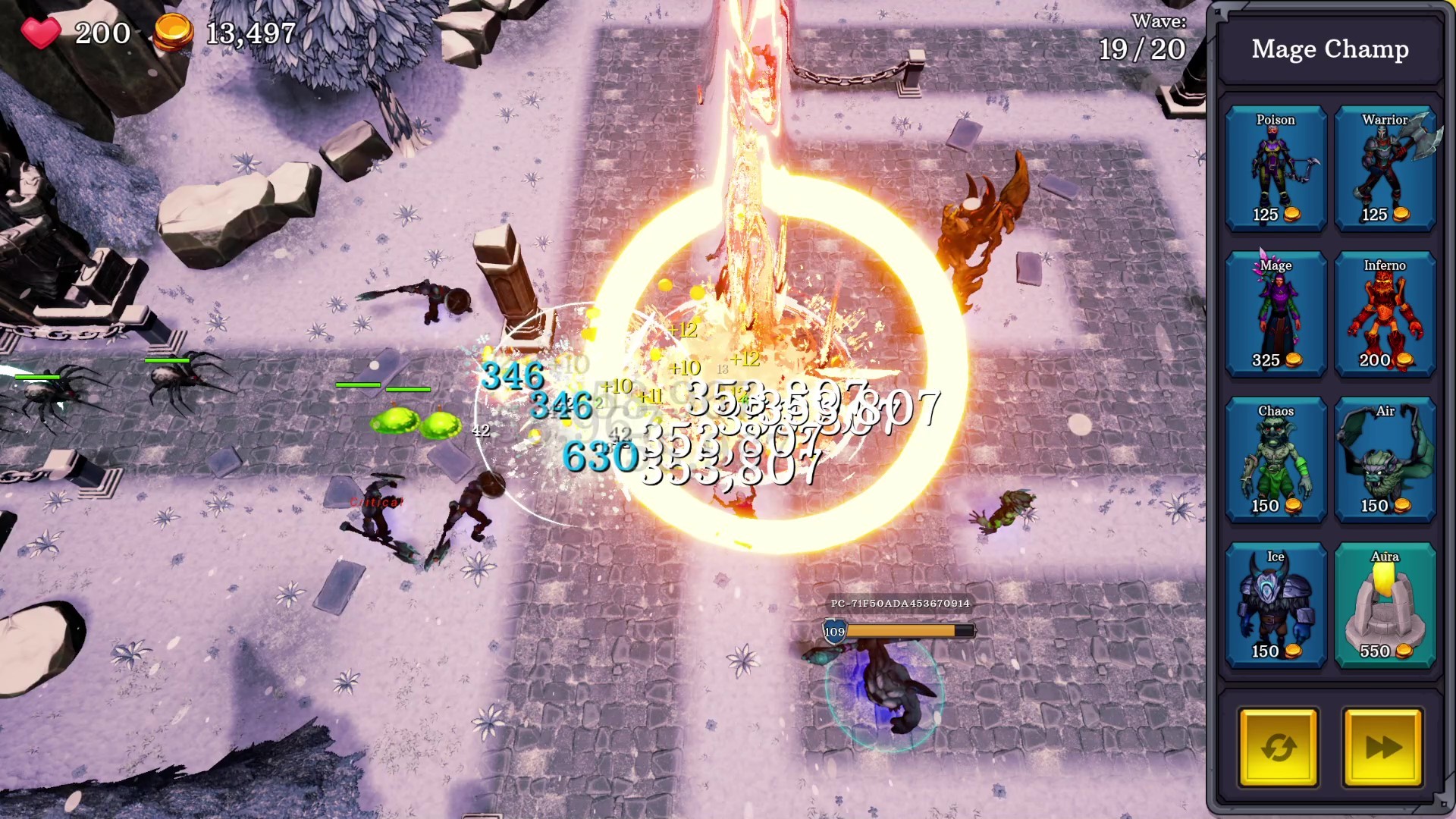 Champs TD screenshot 3