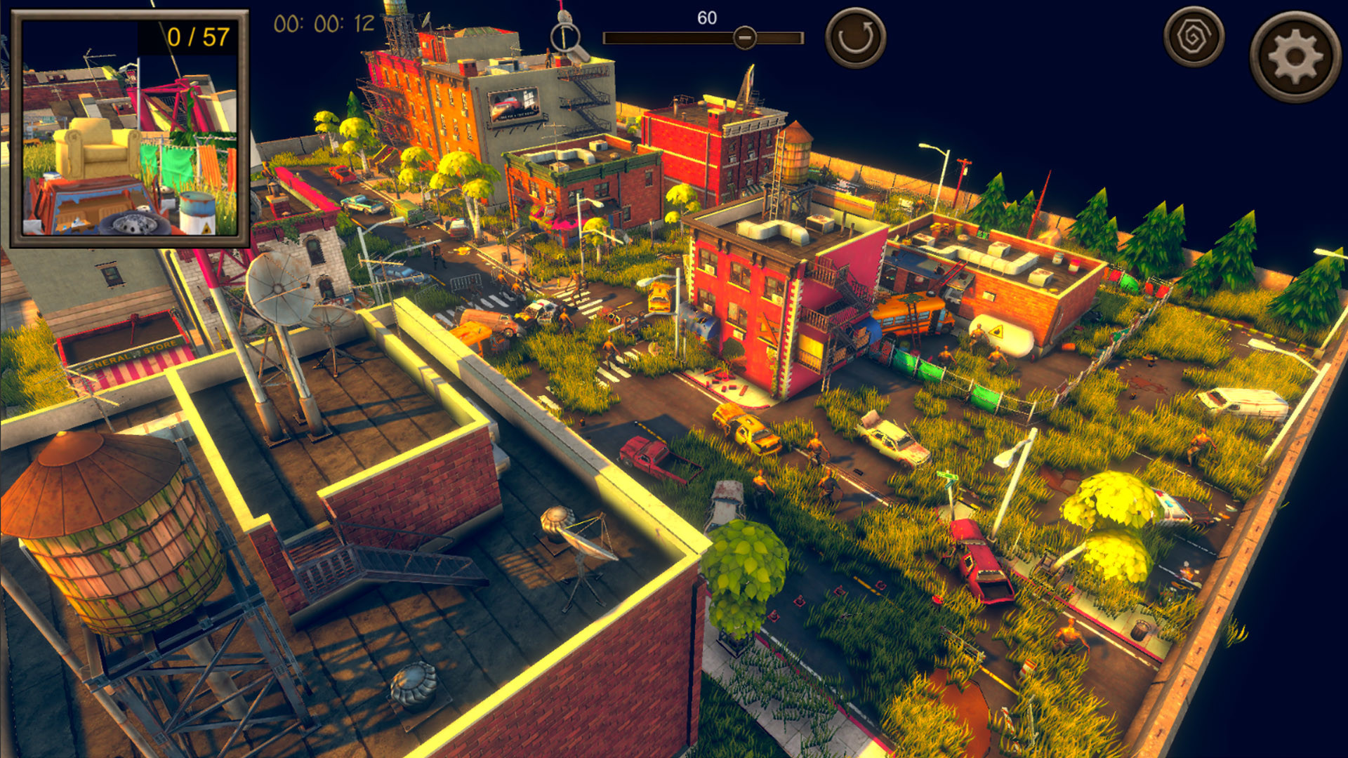 Hidden Post-Apocalyptic Top-Down 3D screenshot 1