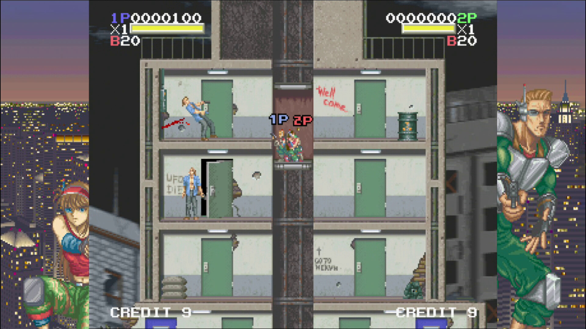 Elevator Action™ -Returns- S-Tribute screenshot 1