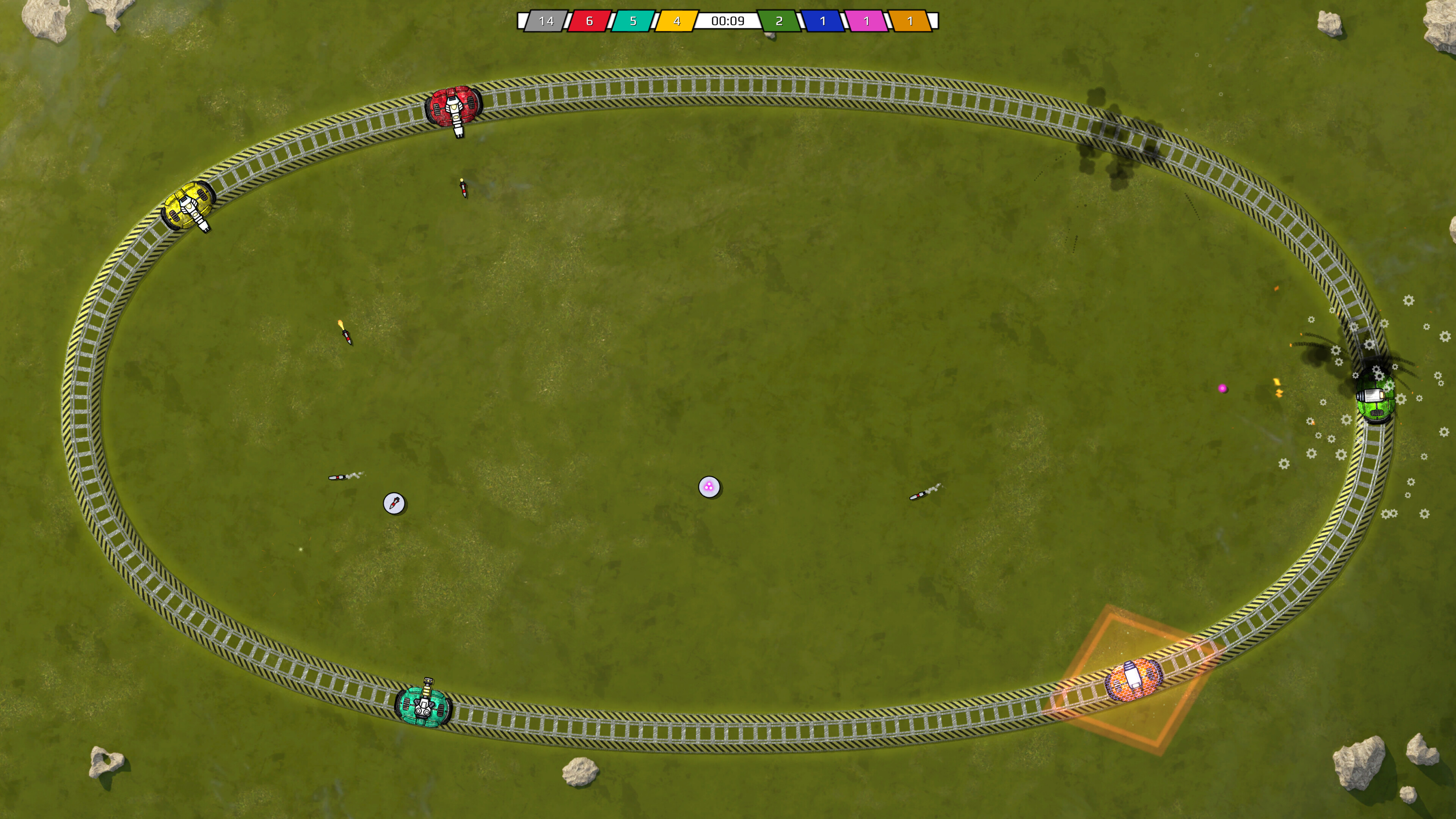 Rail Fights screenshot 3