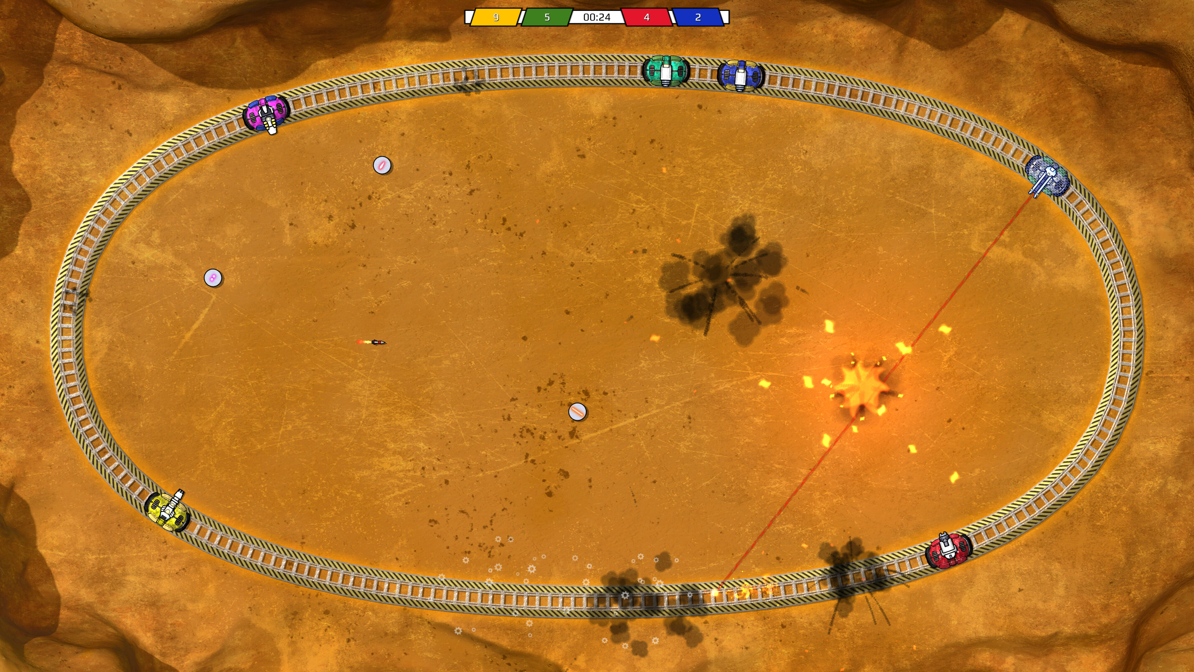 Rail Fights screenshot 4
