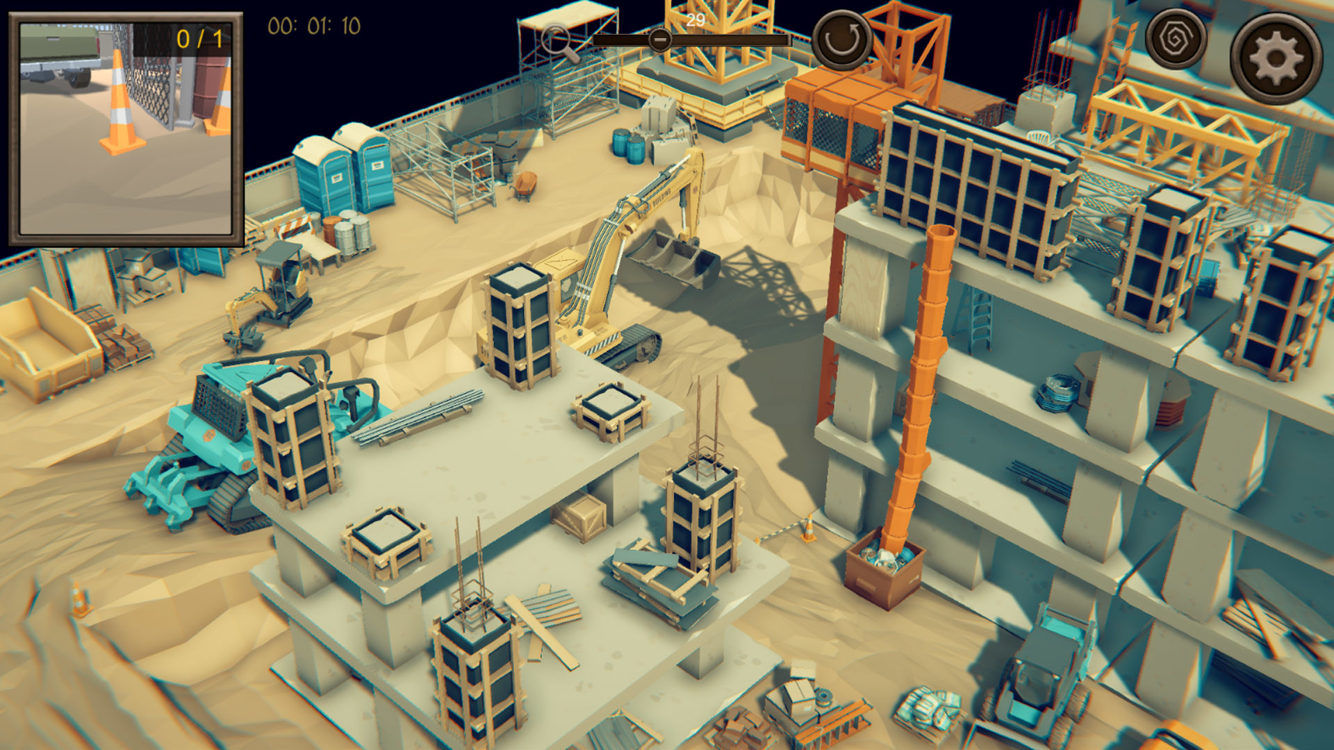 Hidden Build Top-Down 3D screenshot 1