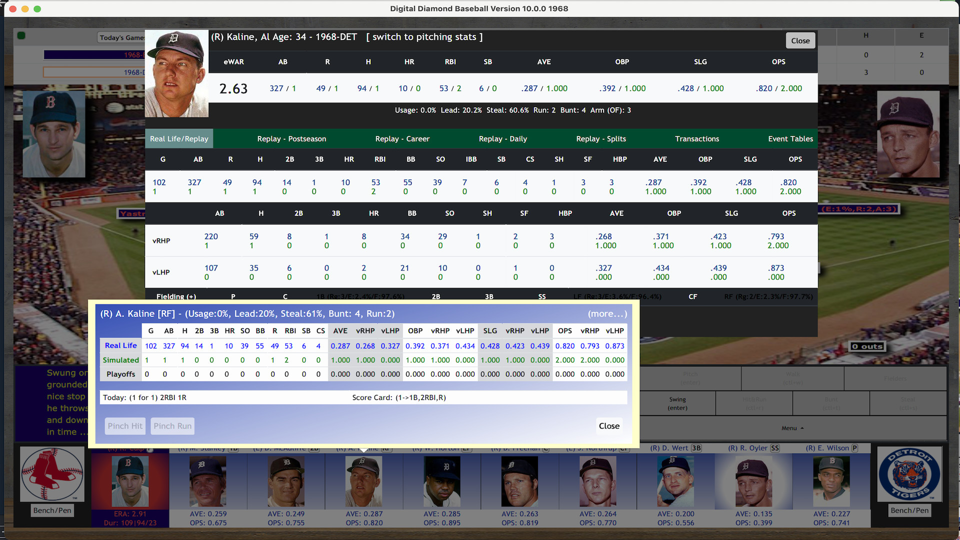 Digital Diamond Baseball V10 screenshot 3