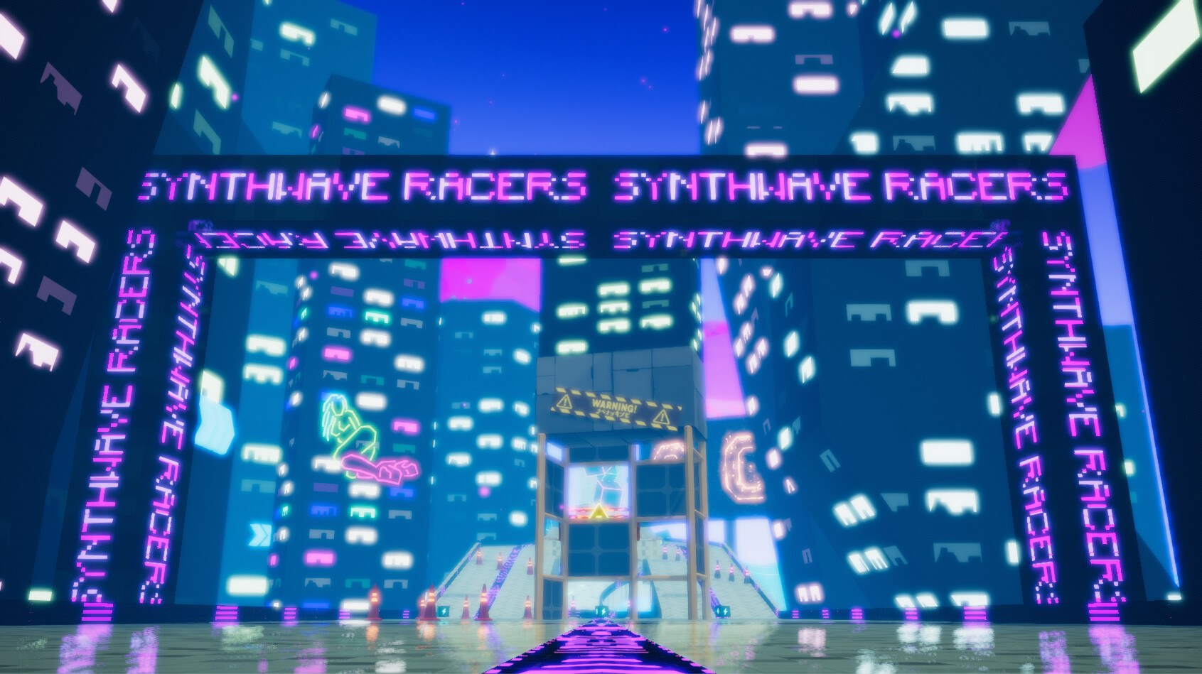 Synthwave Racers screenshot 9