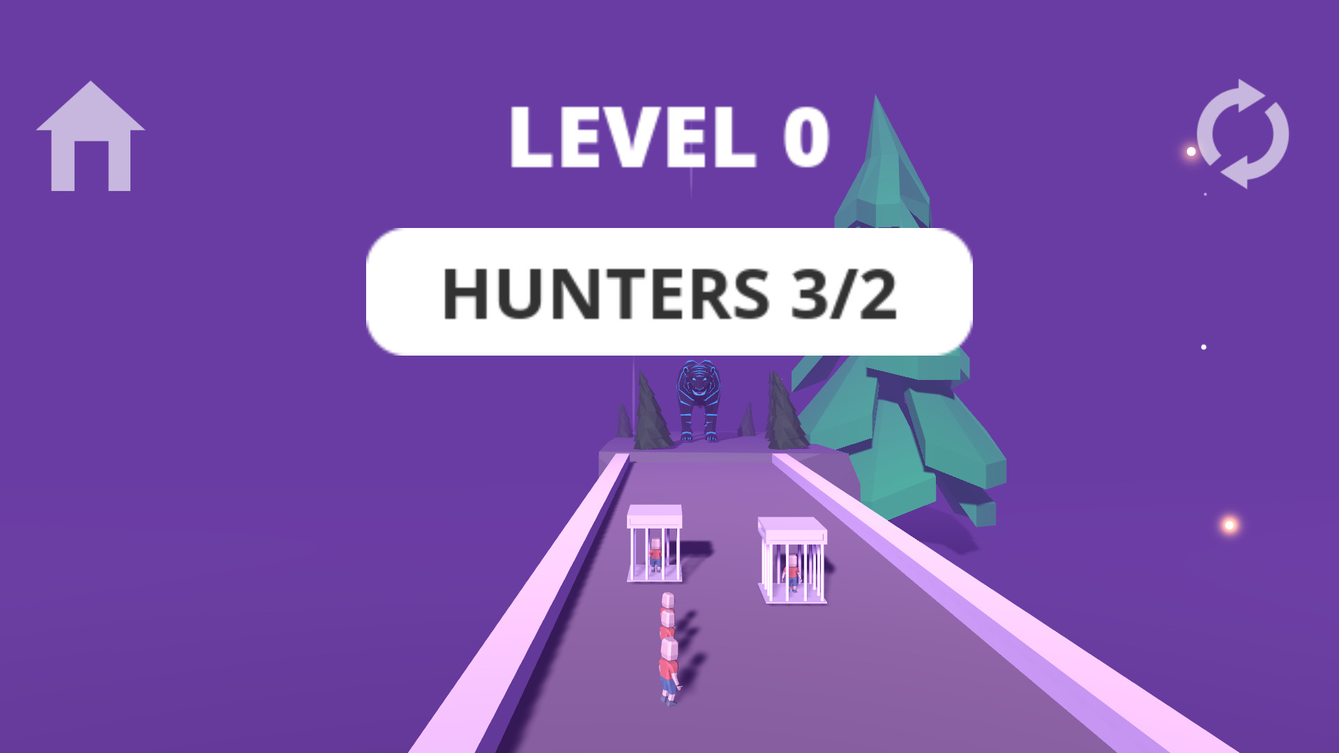 Humans vs Tigers screenshot 2