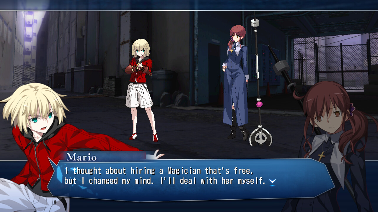 MELTY BLOOD: TYPE LUMINA - Mario Round Announcements on Steam