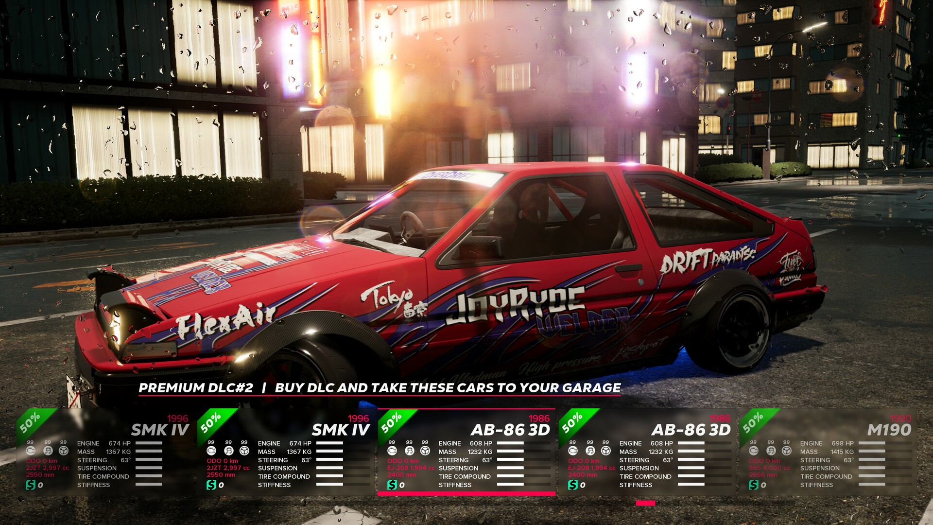 OverDrift Festival - Premium Cars Pack#2 on Steam
