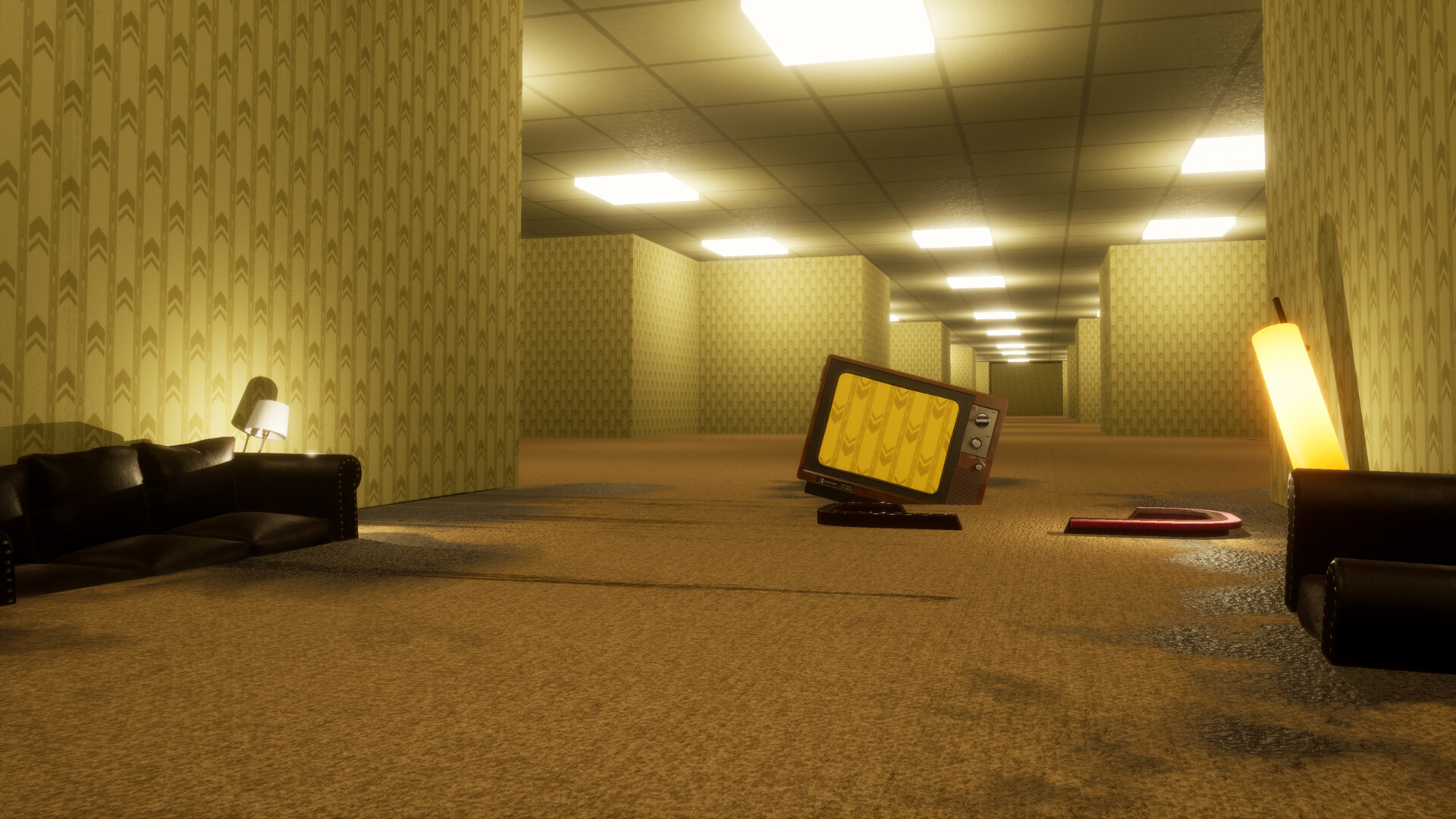 BrVR Backrooms Virtual Reality screenshot 1