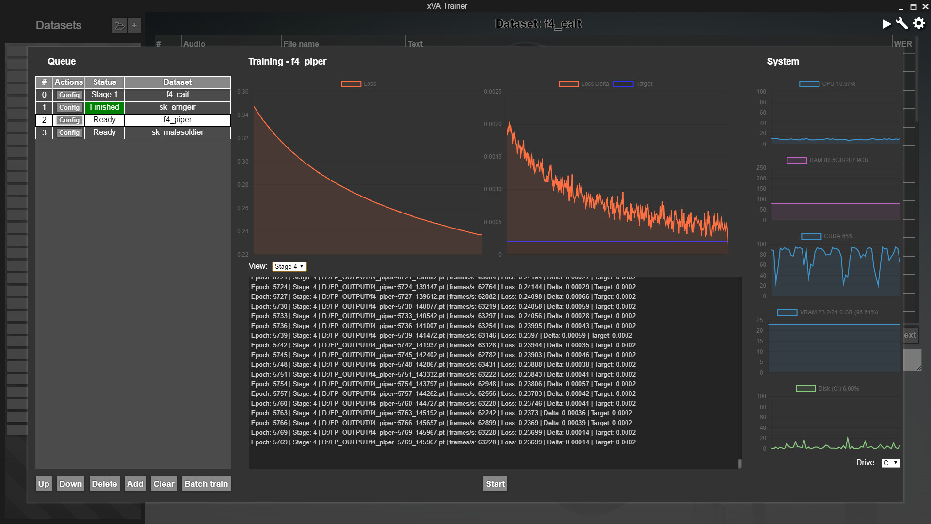 xVATrainer screenshot 2