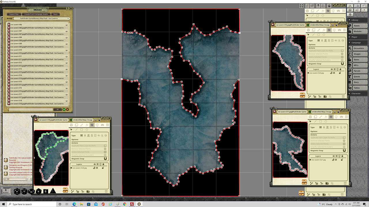 Fantasy Grounds - Pathfinder RPG - GameMastery Map Pack: Ice Cavern screenshot 5
