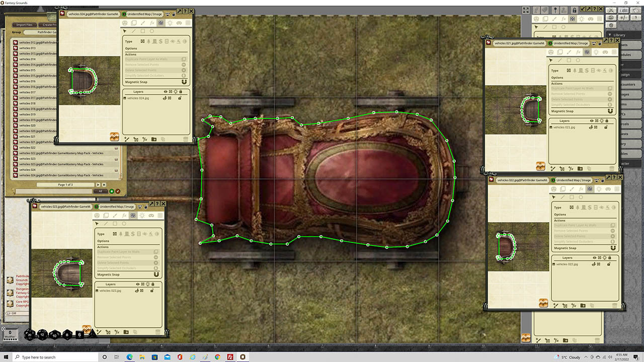 Fantasy Grounds - Pathfinder RPG - GameMastery Map Pack: Vehicles screenshot 3