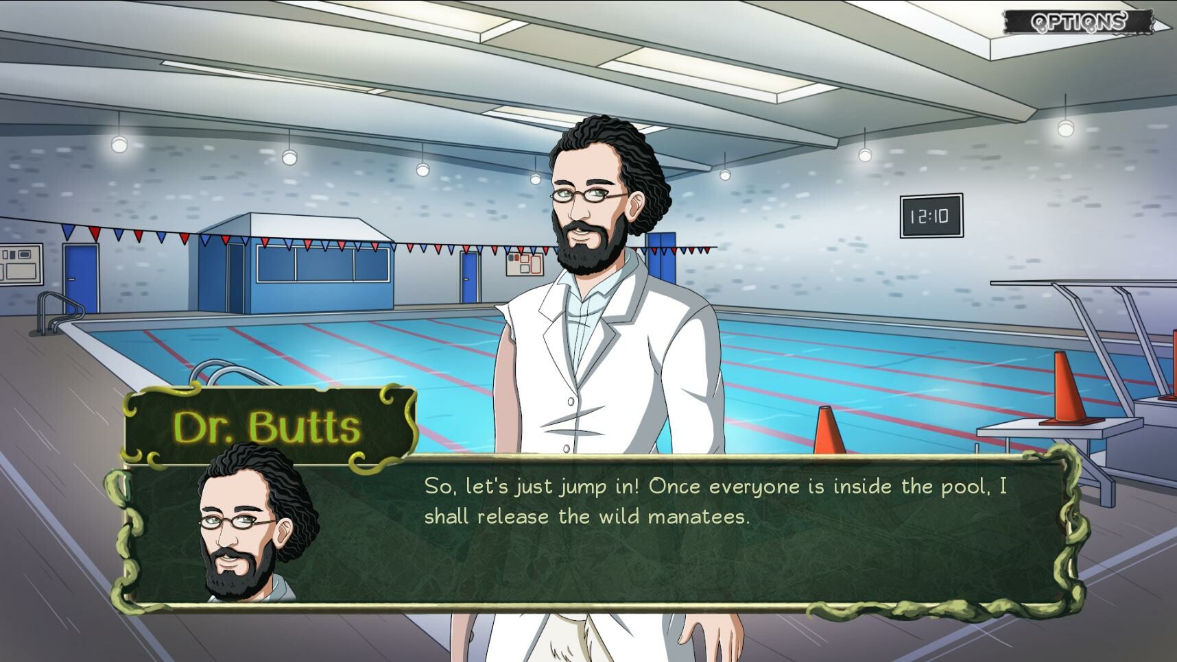 Tentacle Prawn: (Actually) A Cthulhu Dating Sim: Huge Manatees screenshot 2