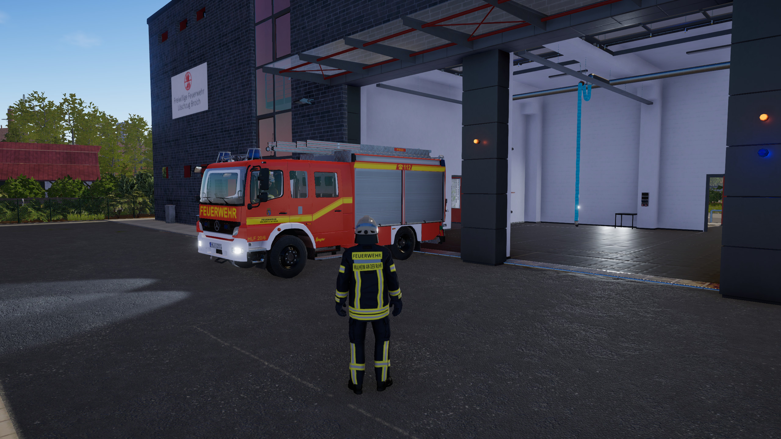 Notruf 112 - Die Feuerwehr Simulation 2: Freiwillige Feuerwehr screenshot 1