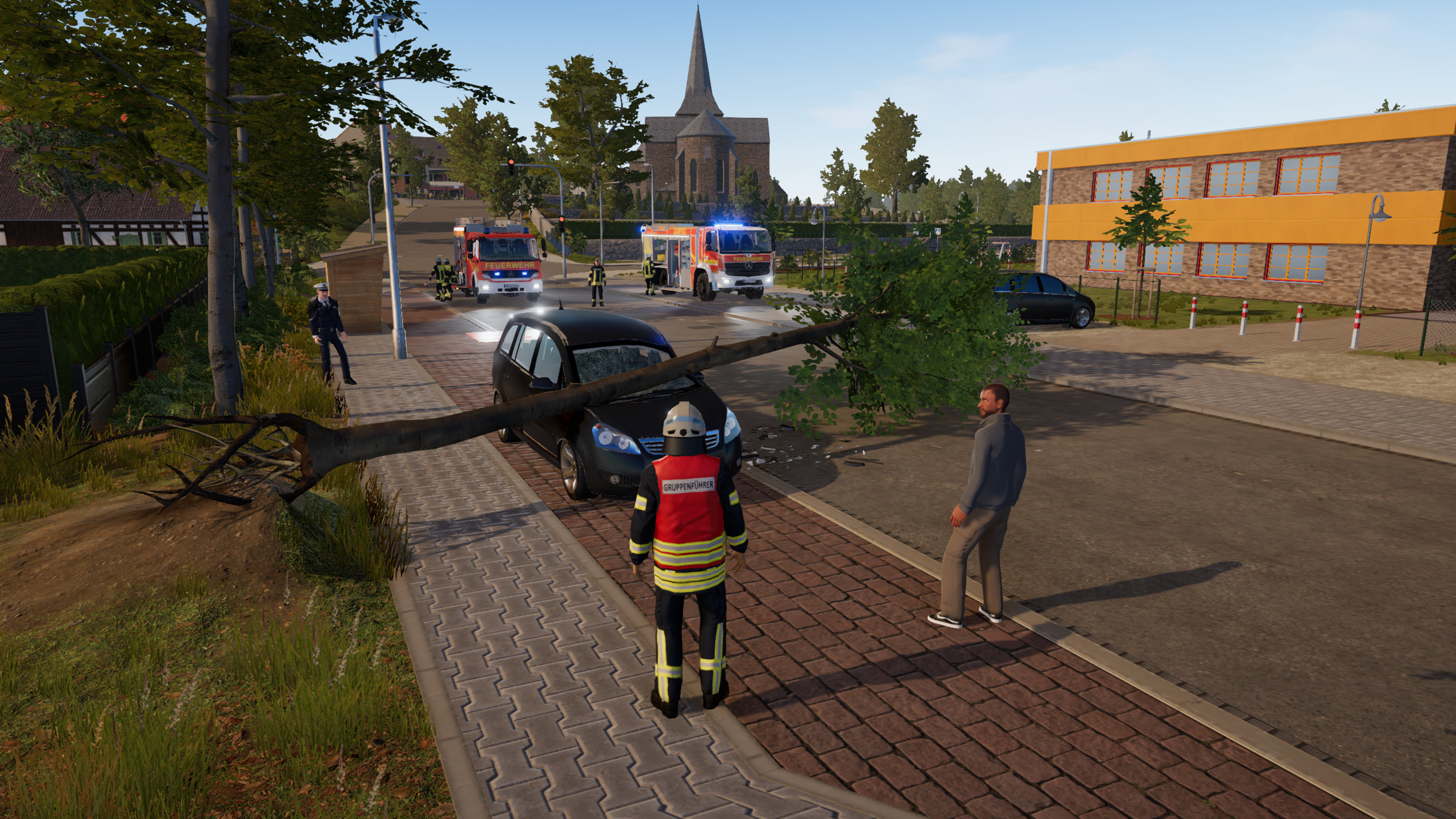 Notruf 112 - Die Feuerwehr Simulation 2: Freiwillige Feuerwehr screenshot 9