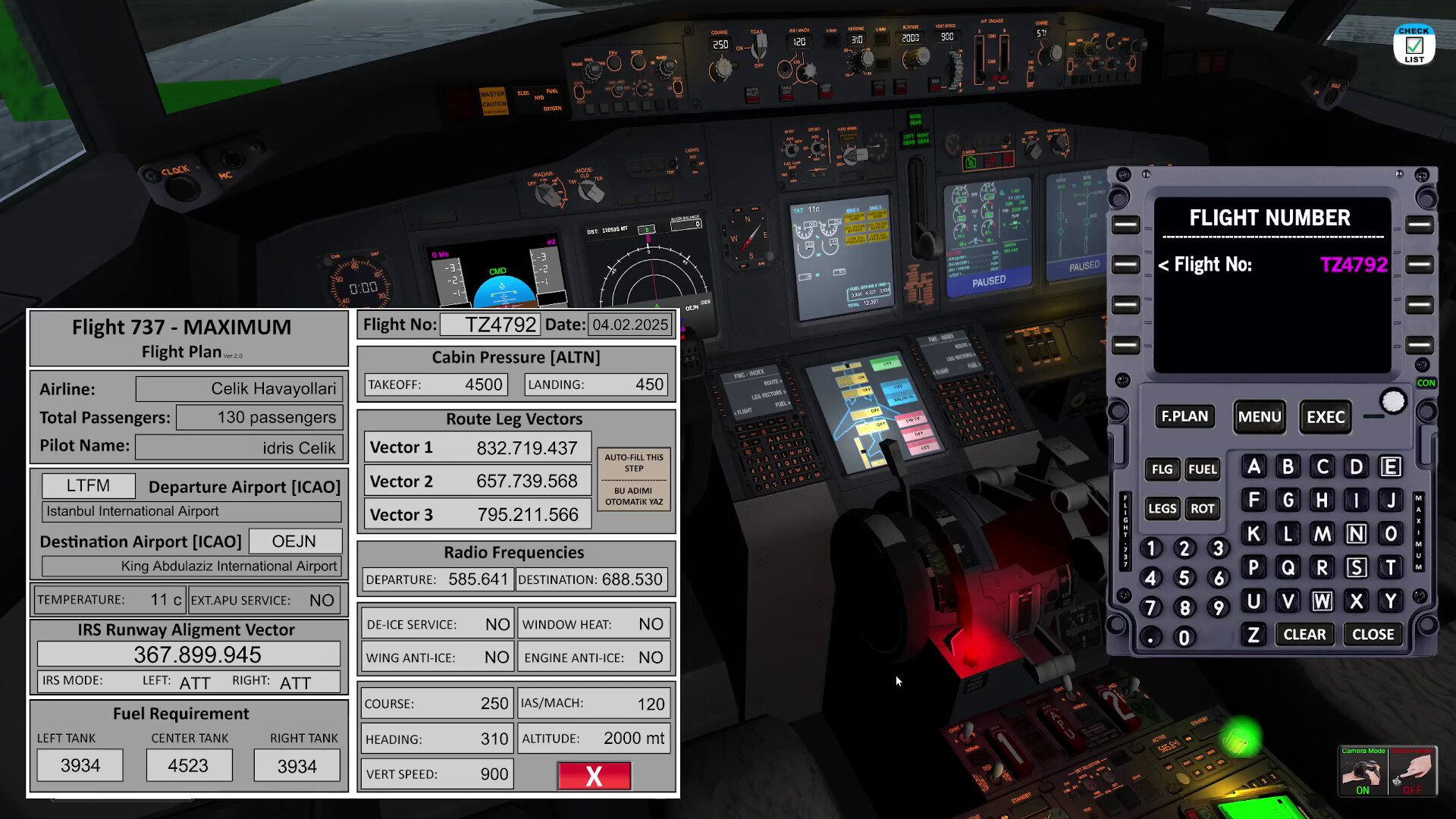 Flight 737 - MAXIMUM screenshot 4