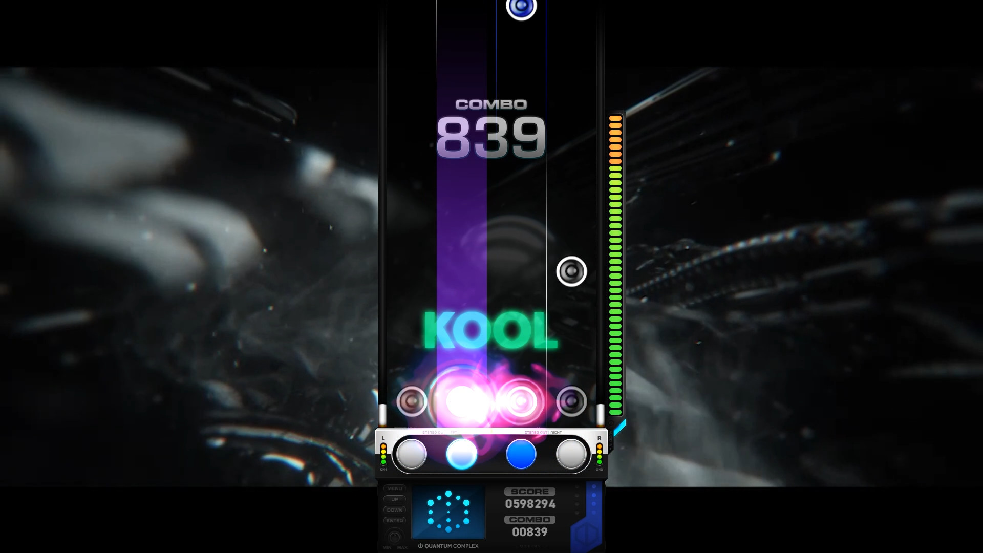 EZ2ON REBOOT : R - Quantum Complex Theme Pack screenshot 1