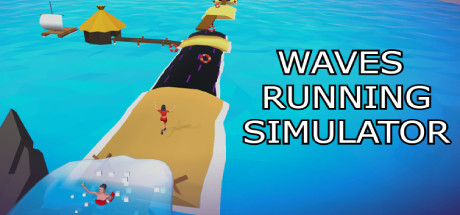 Waves Running Simulator — Steam header