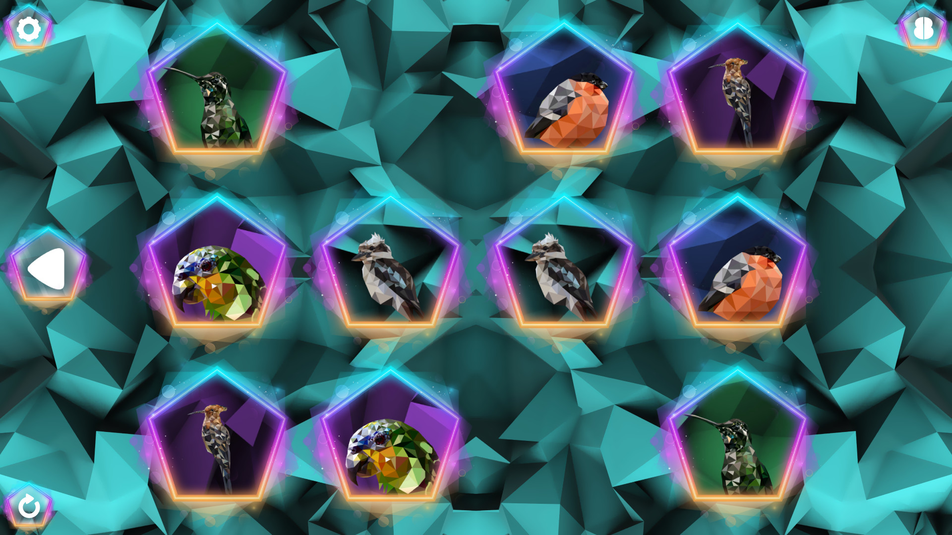 Poly Memory: Birds screenshot 3