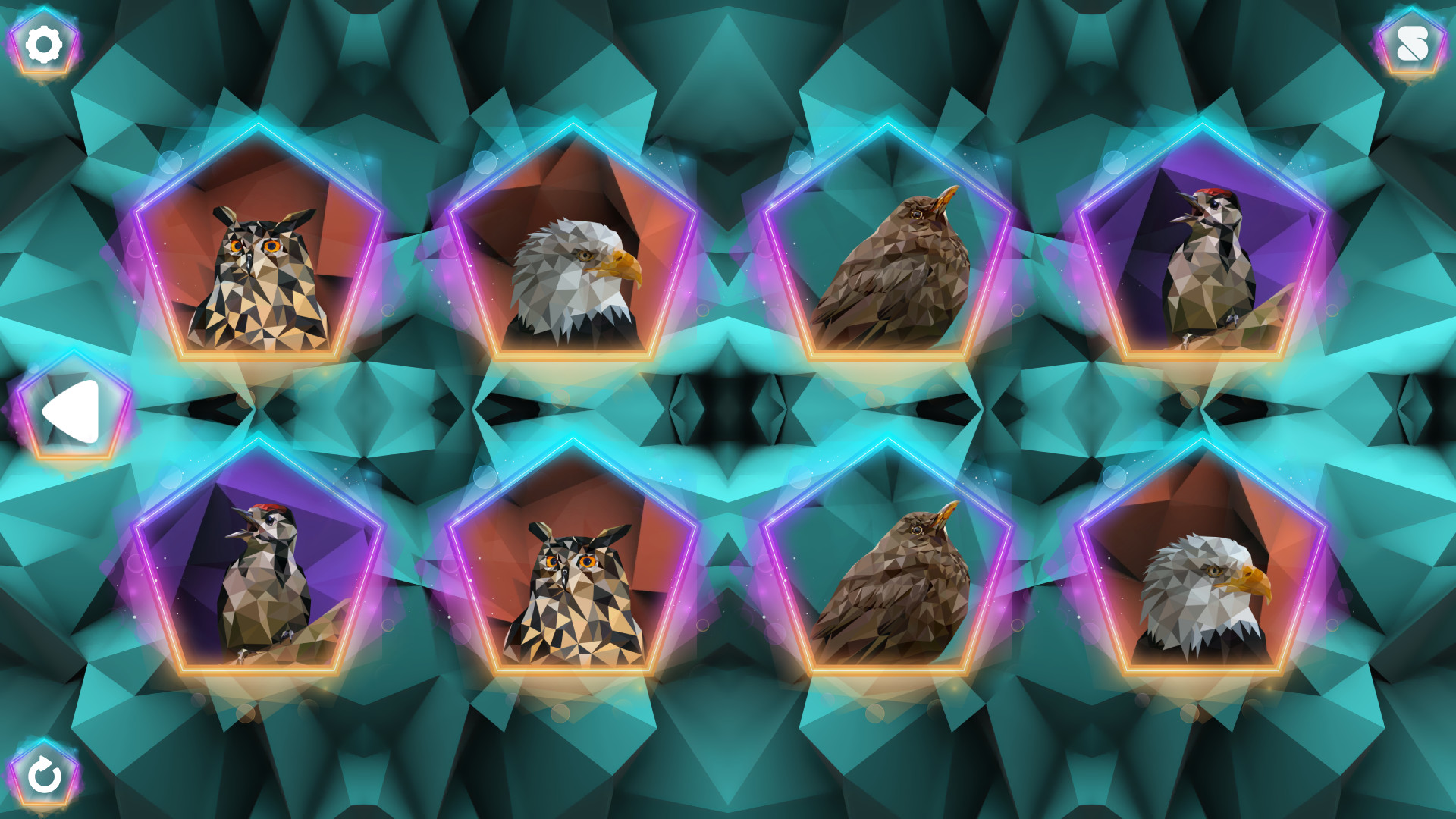 Poly Memory: Birds screenshot 2