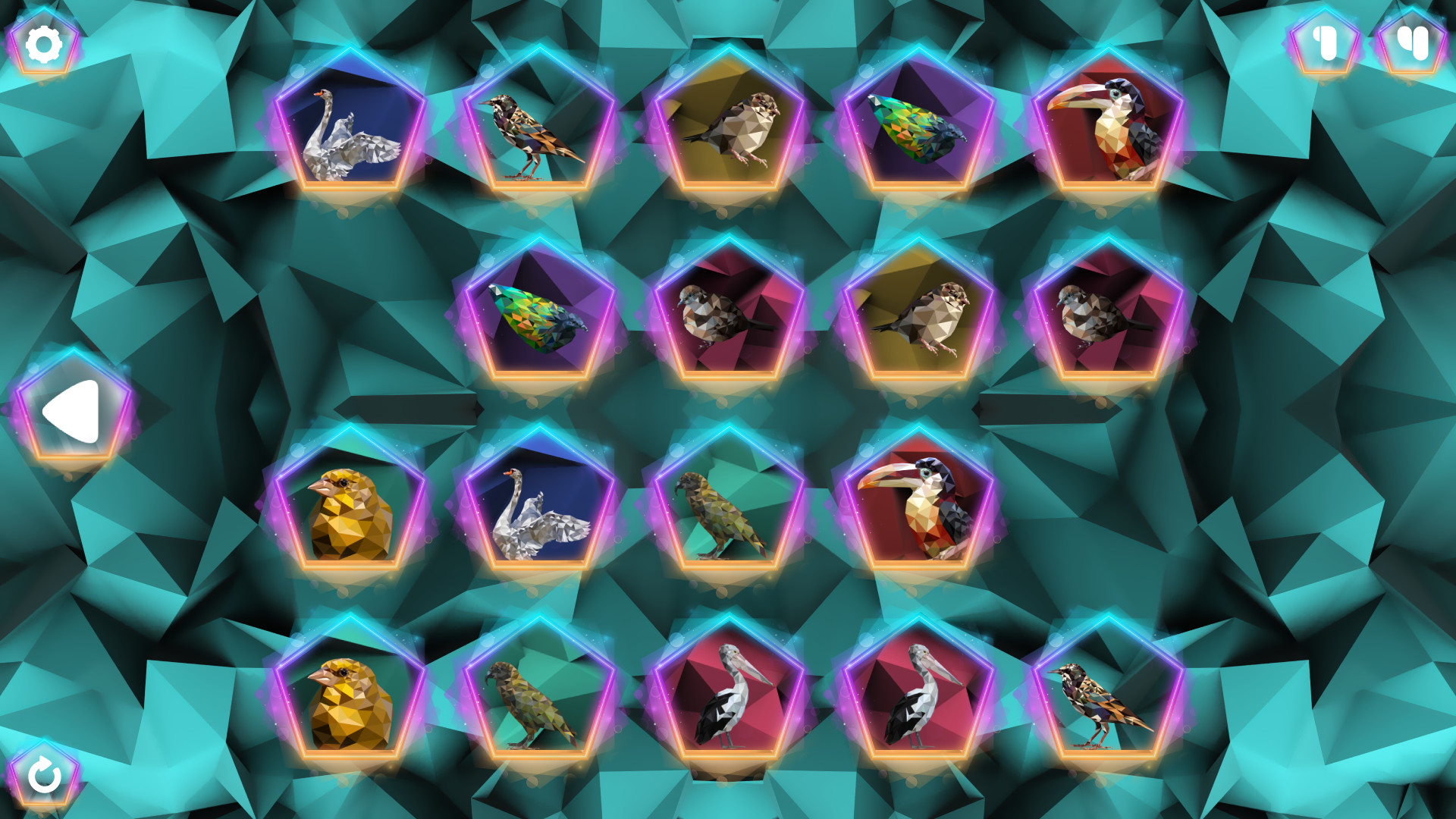 Poly Memory: Birds screenshot 5
