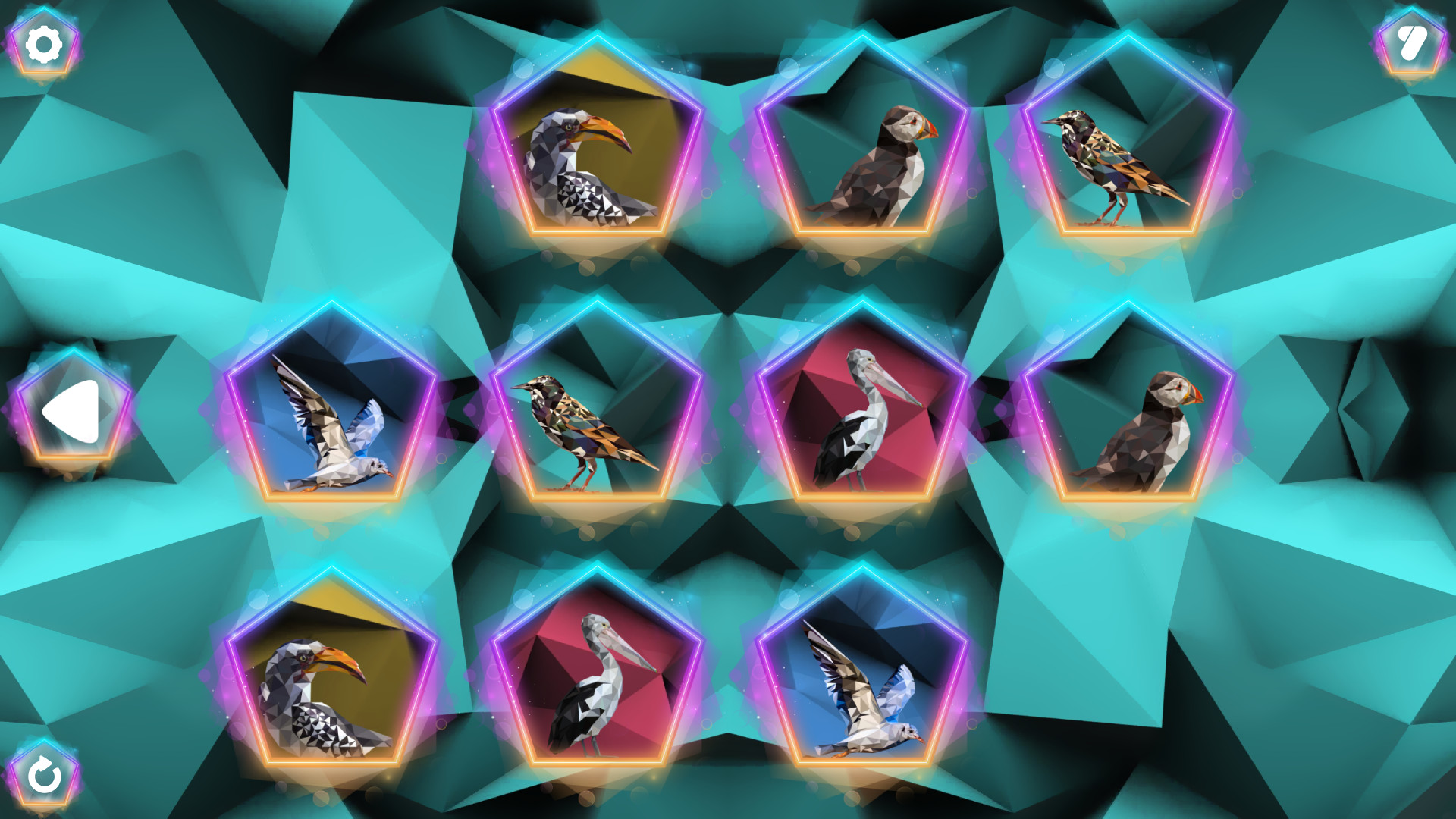 Poly Memory: Birds screenshot 4