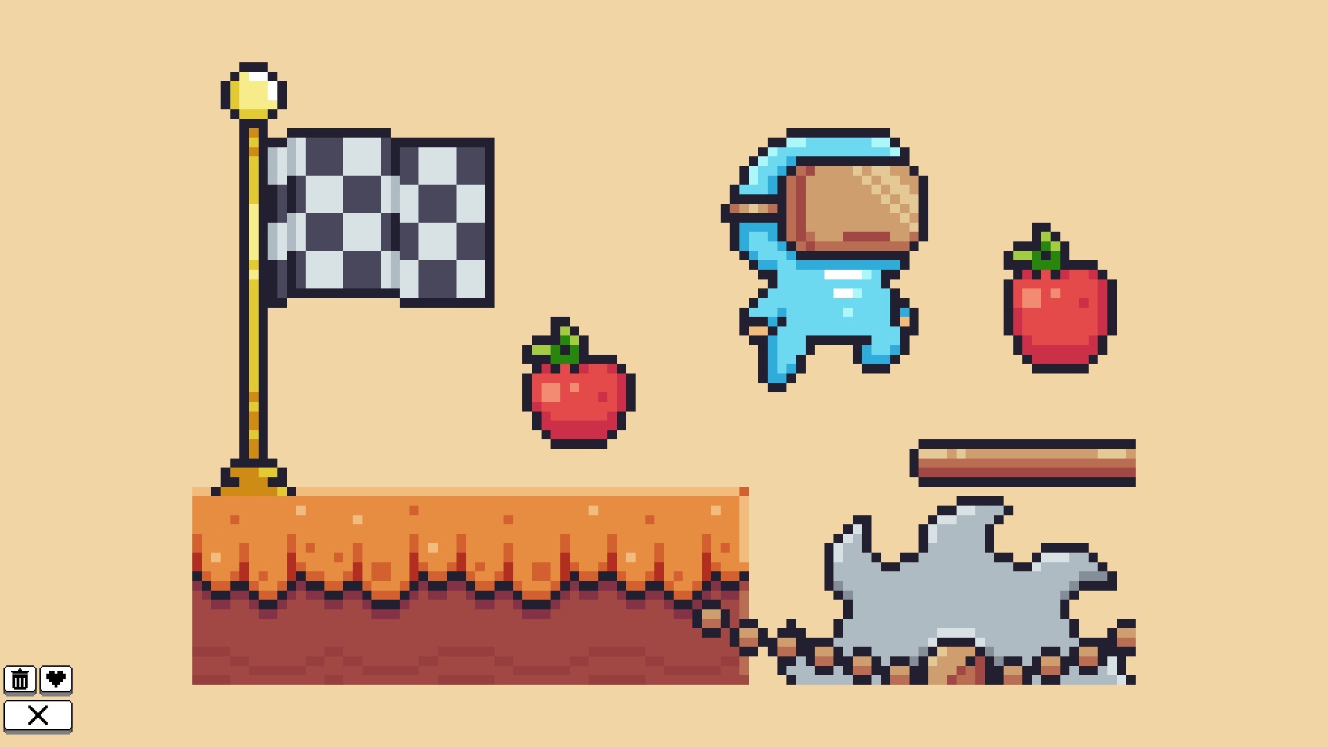 Coloring Pixels - Platformers screenshot 5