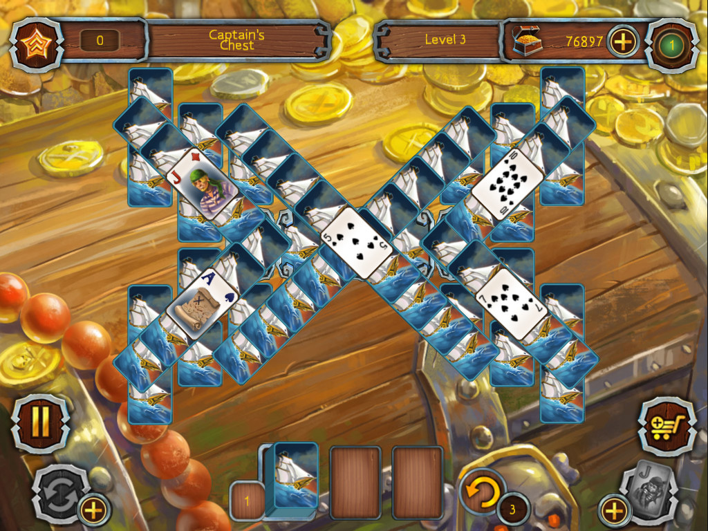 Pirate Solitaire 2 screenshot 2