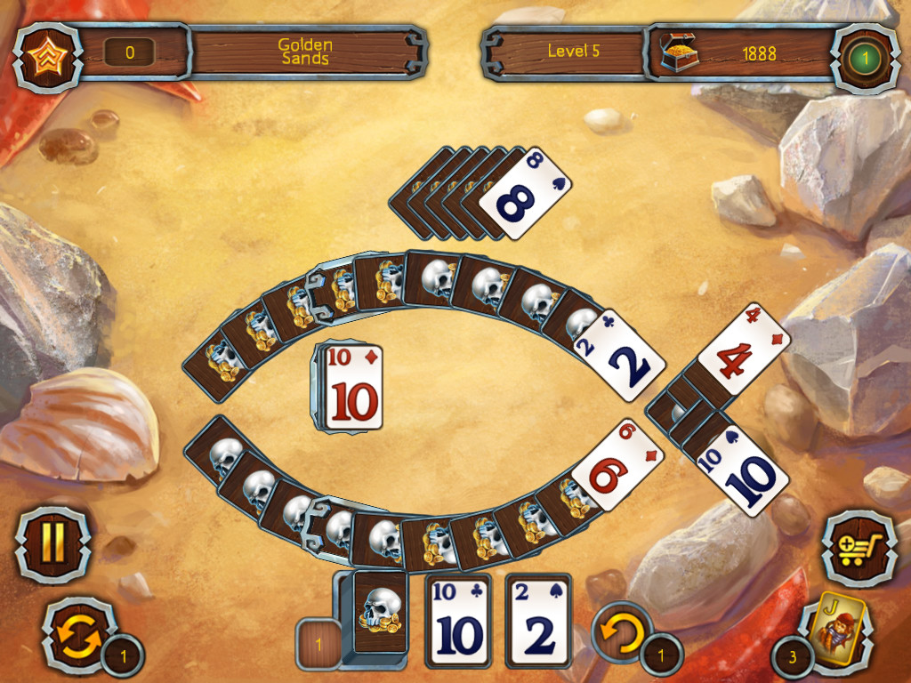 Pirate Solitaire 2 screenshot 3