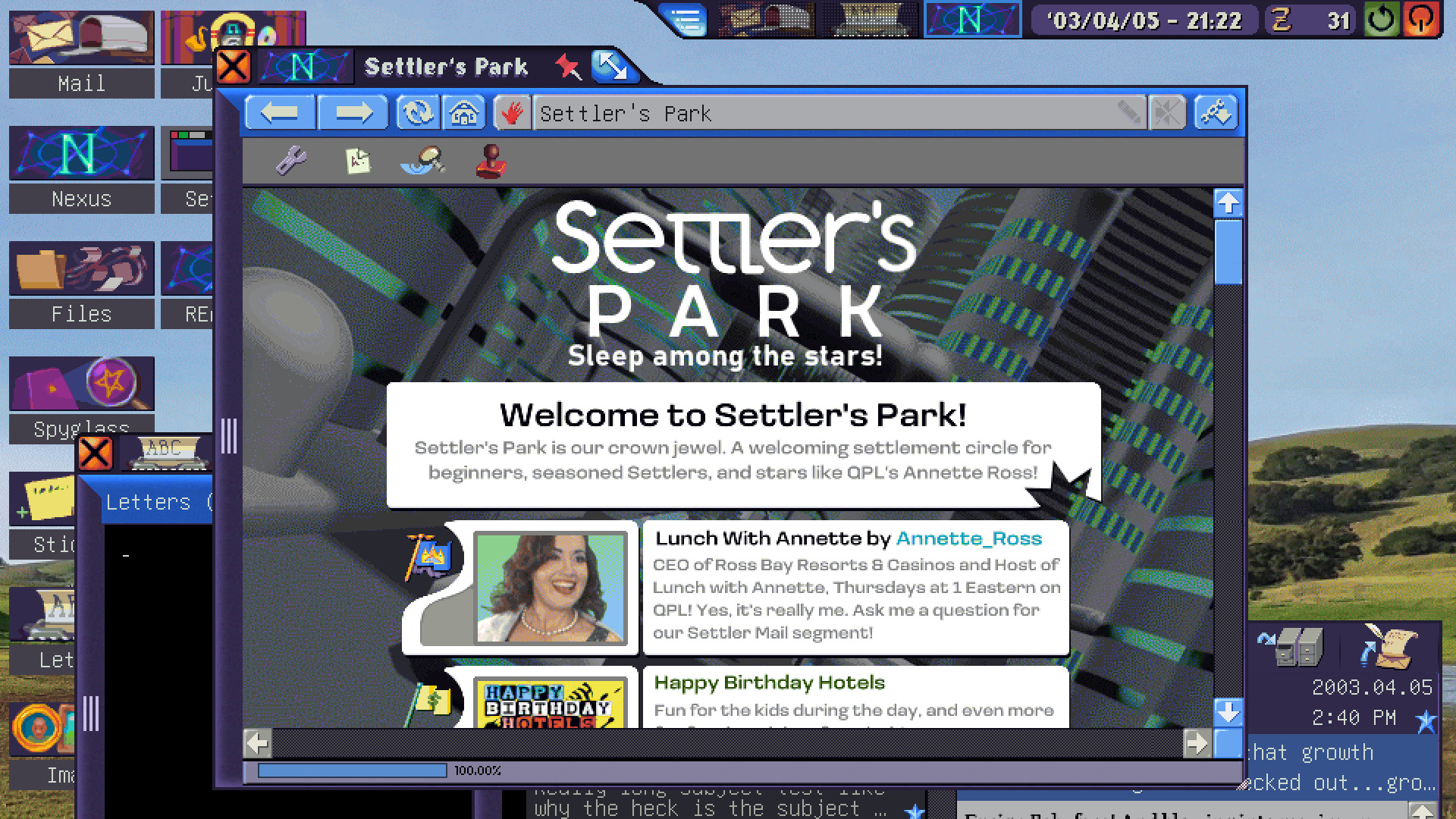 Dreamsettler screenshot 1