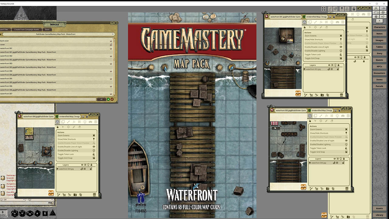 Fantasy Grounds - Pathfinder RPG - Gamemastery Map Pack Waterfront screenshot 5