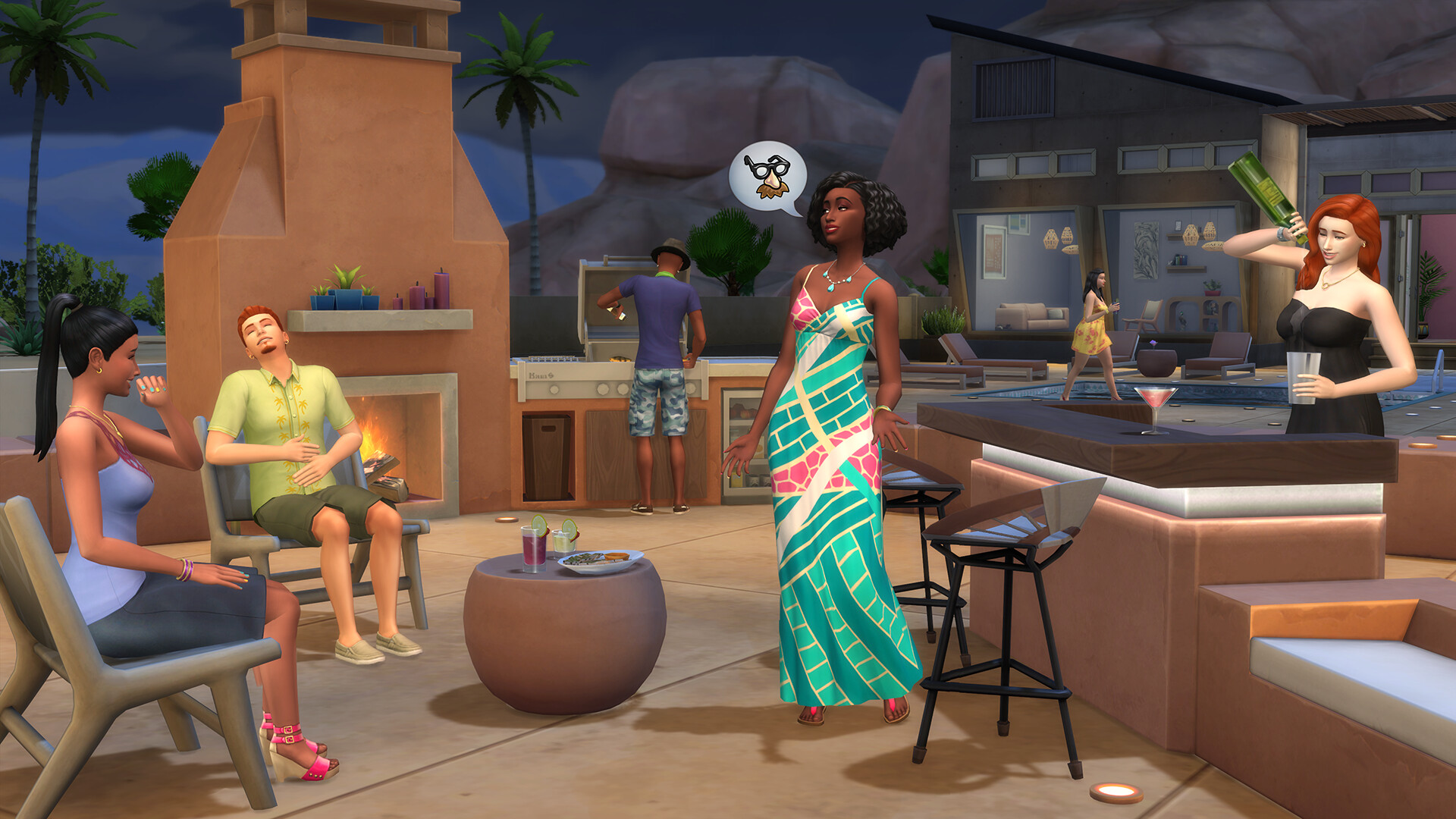 The Sims™ 4 Desert Luxe Kit screenshot 1