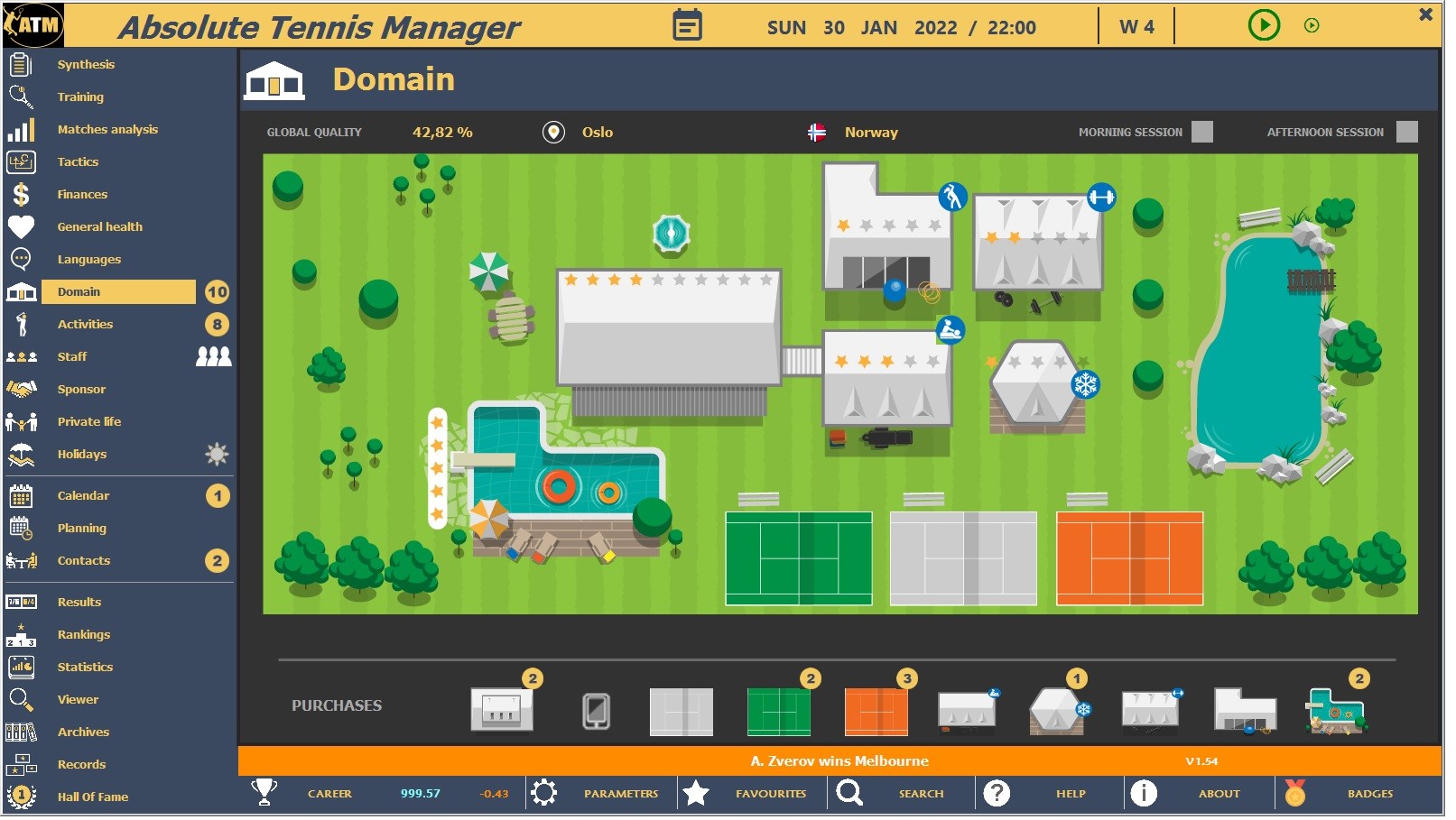 Absolute Tennis Manager screenshot 15
