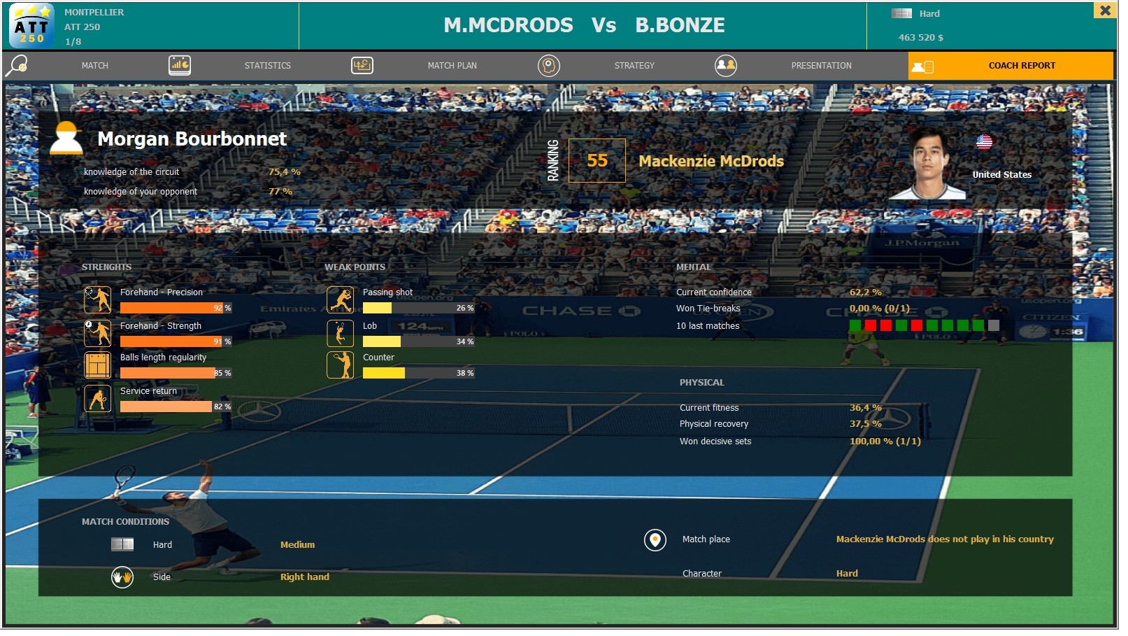 Absolute Tennis Manager screenshot 19