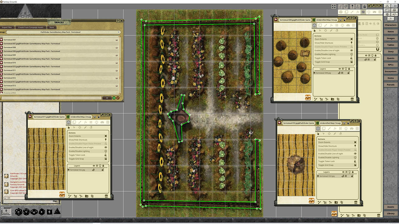 Fantasy Grounds - Pathfinder RPG - Gamemastery Map Pack Farmstead screenshot 3